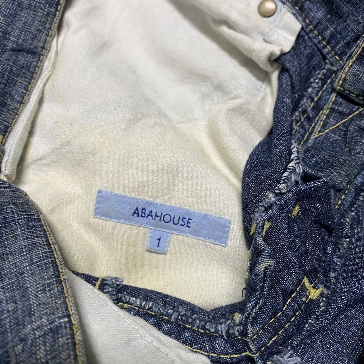ABAHOUSE ABAHOUSE Rusty Denim Studded Jeans Size US 31 - 19 Thumbnail