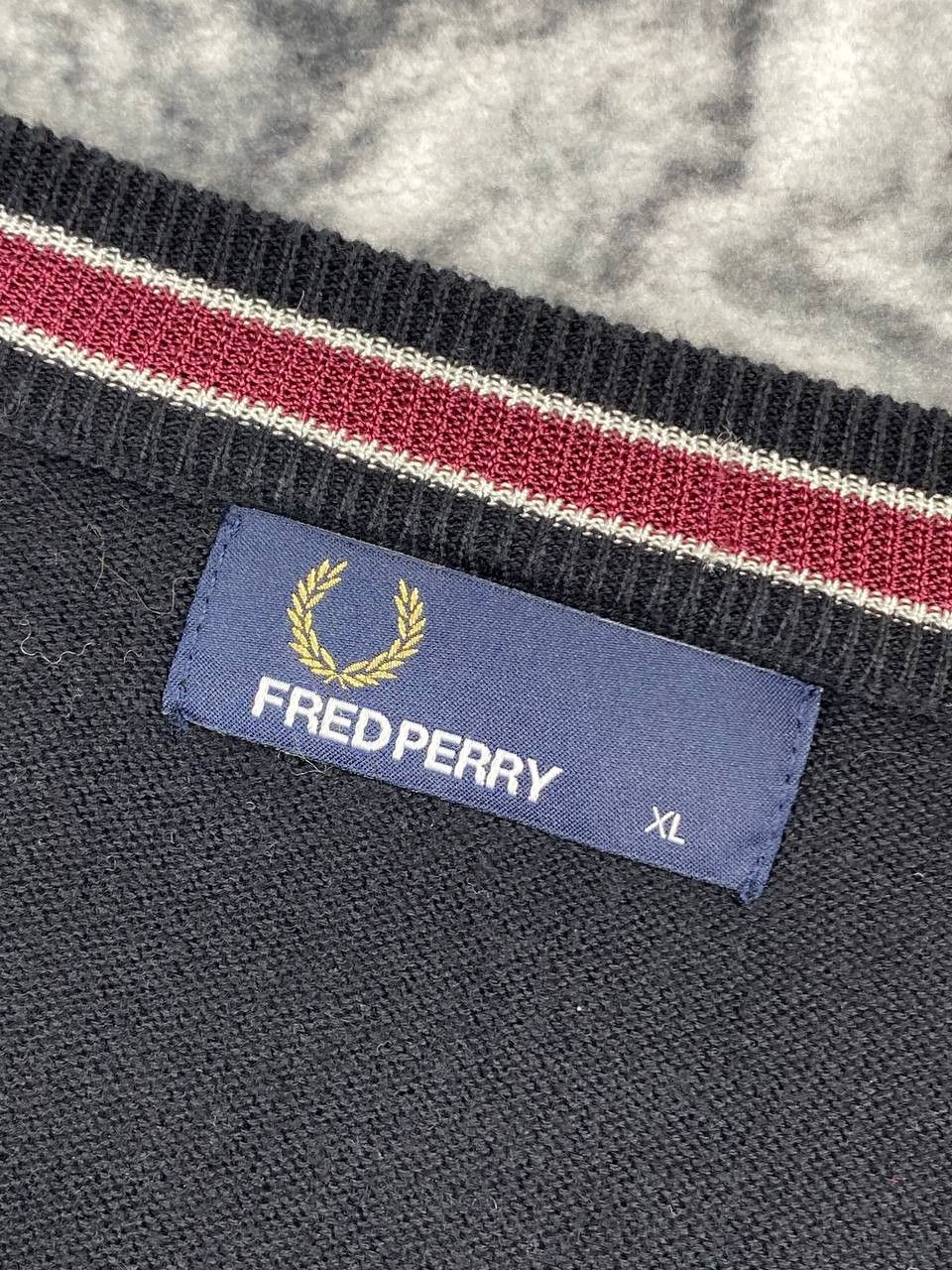 Fred Perry Fred Perry Cardigan Viscose Size US XL / EU 56 / 4 - 6 Thumbnail