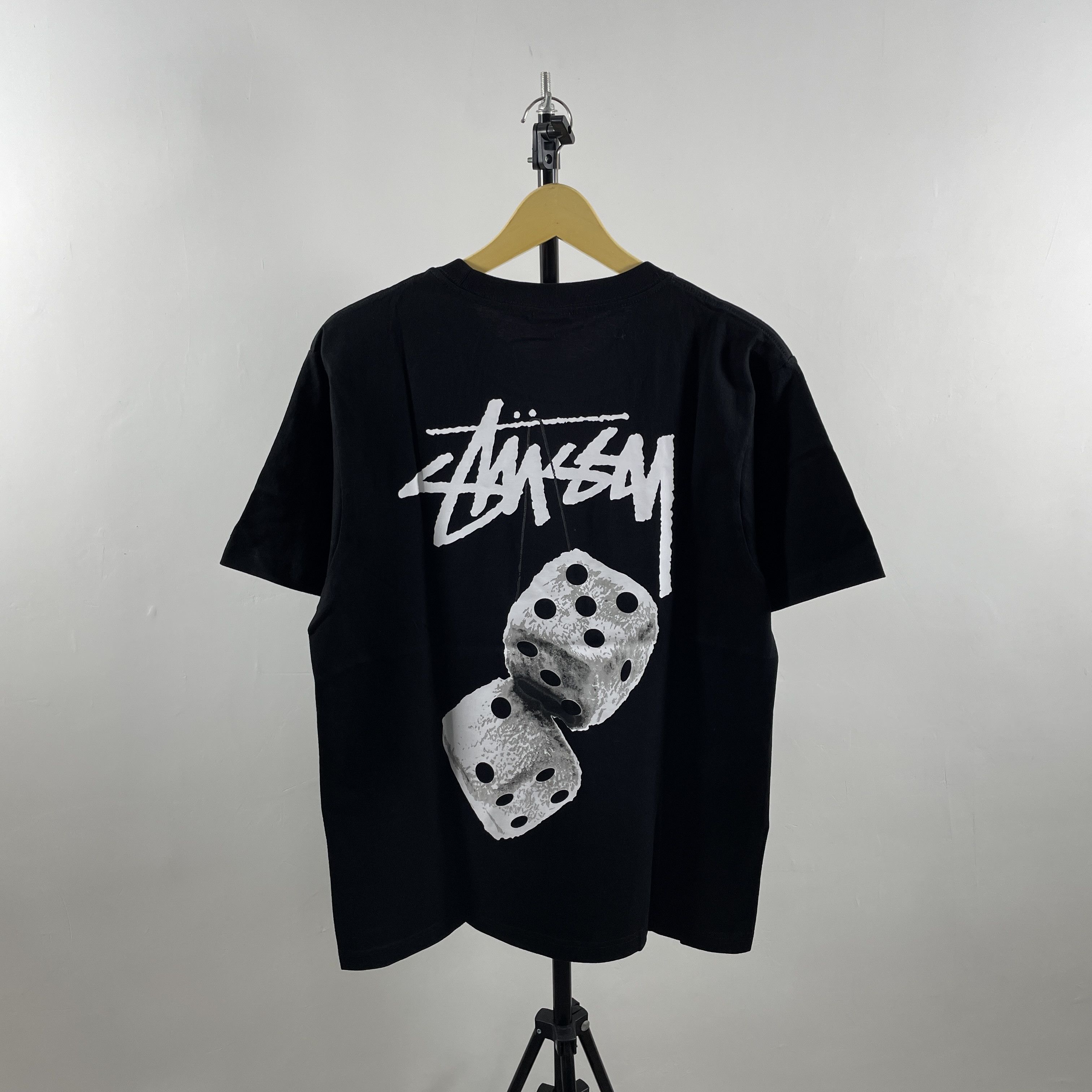 Stussy STUSSY DICE TSHIRT BLACK Size US L / EU 52-54 / 3 - 1 Thumbnail