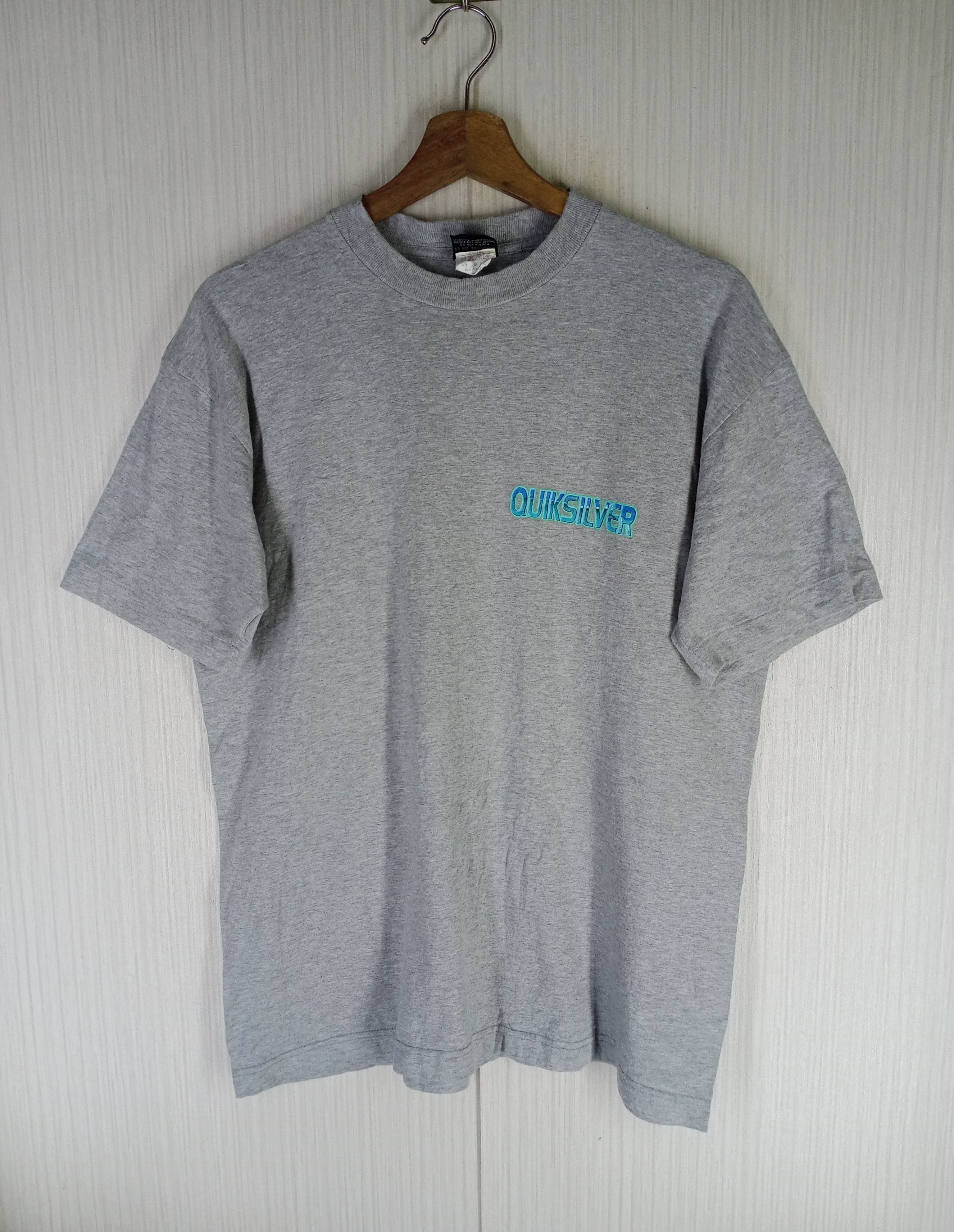 Quicksilver Vintage 90s Quiksilver Board Riding Evolution Tshirt Size US M / EU 48-50 / 2 - 4 Thumbnail