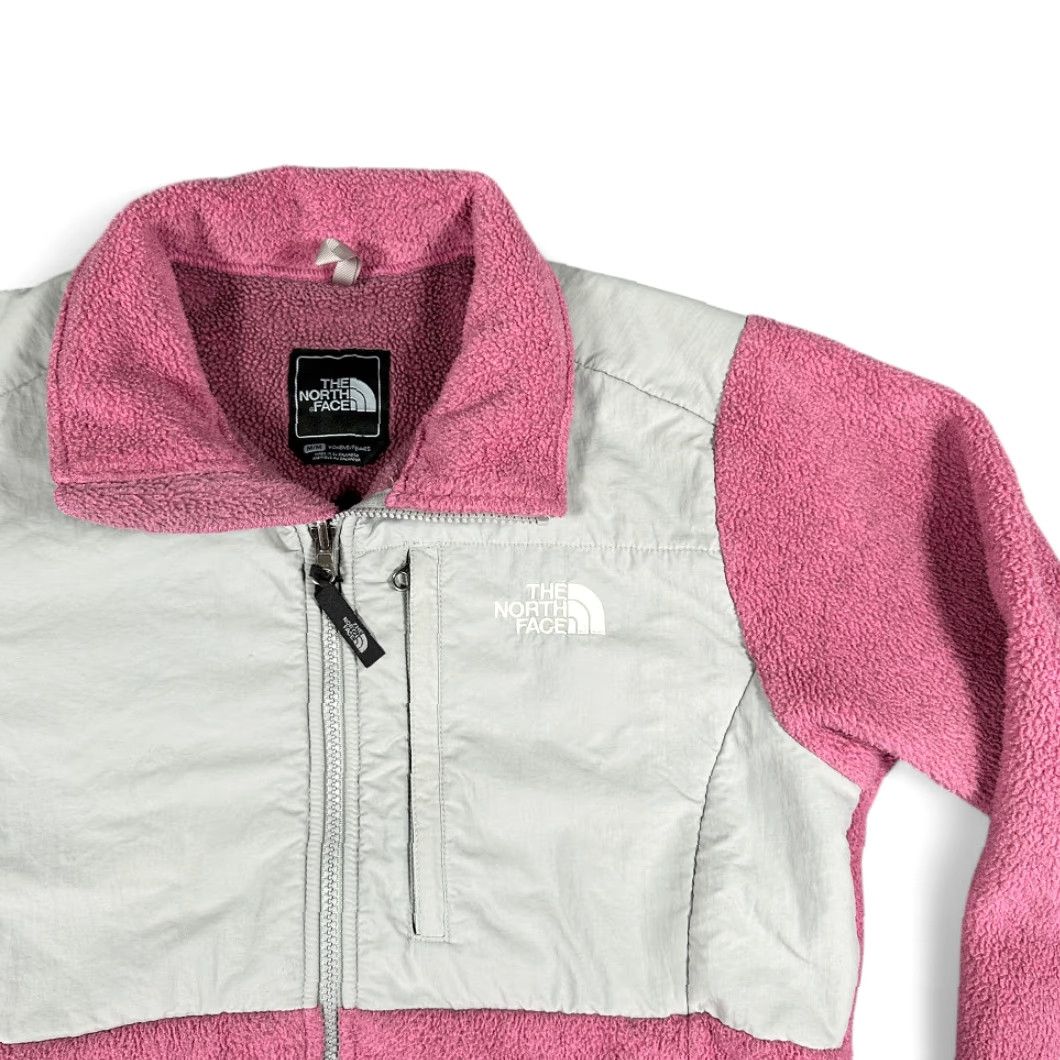 The North Face VINTAGE The North Face Jacket Womens MEDIUM Pink Denali Fleece Polartec Zip Pocket Pockets Size M / US 6-8 / IT 42-44 - 2 Thumbnail