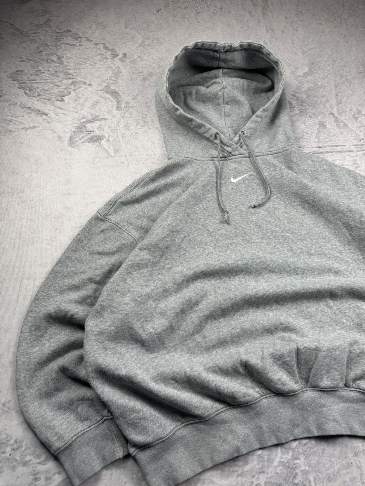 Nike × Vintage NIKE VINTAGE CENTER LOGO OVERSIZE BOXY HOODIE Size US L / EU 52-54 / 3 - 2 Thumbnail