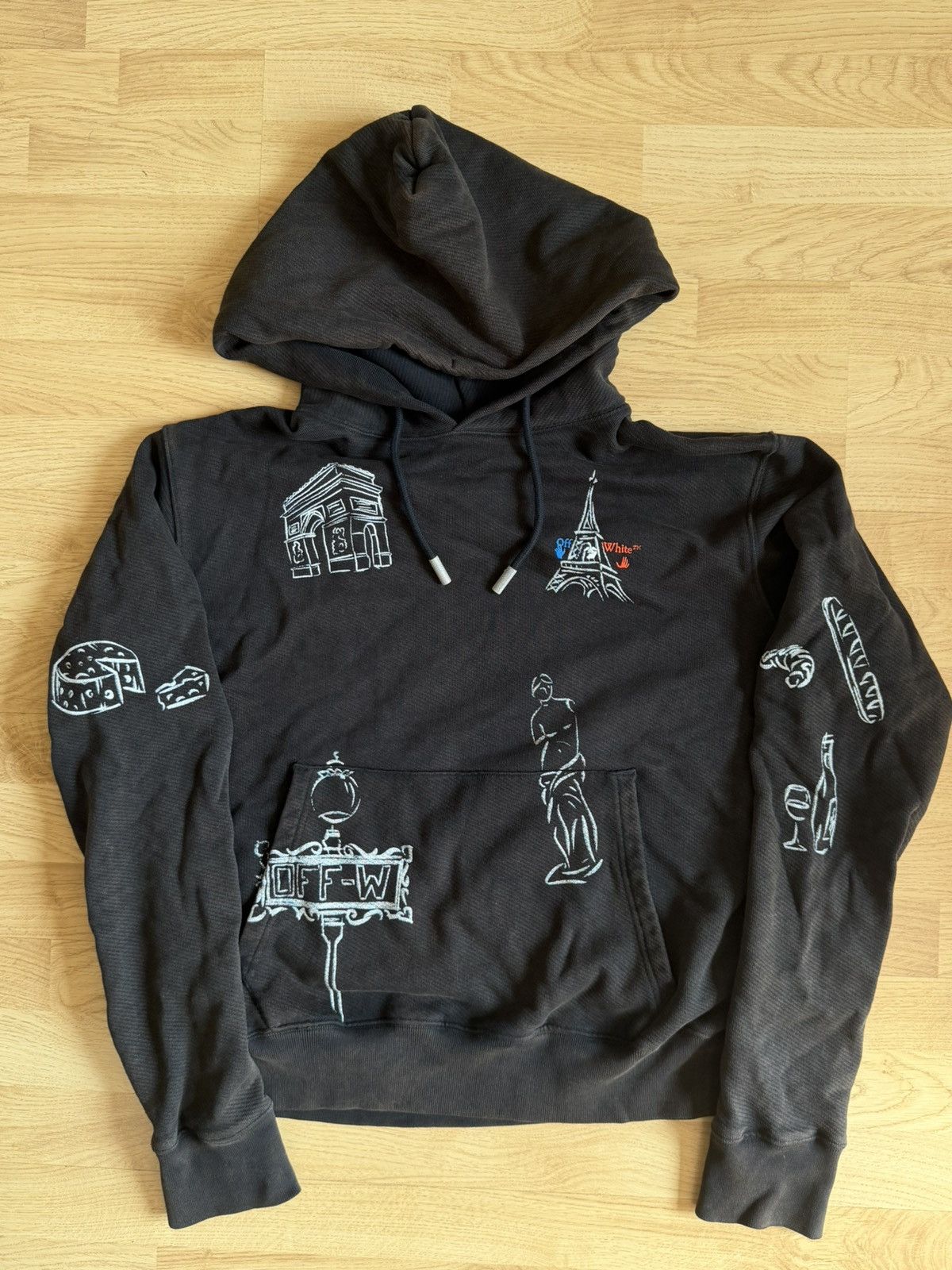 Off-White Very Rare Off white Hoodie limited edition Size US L / EU 52-54 / 3 - 2 Thumbnail