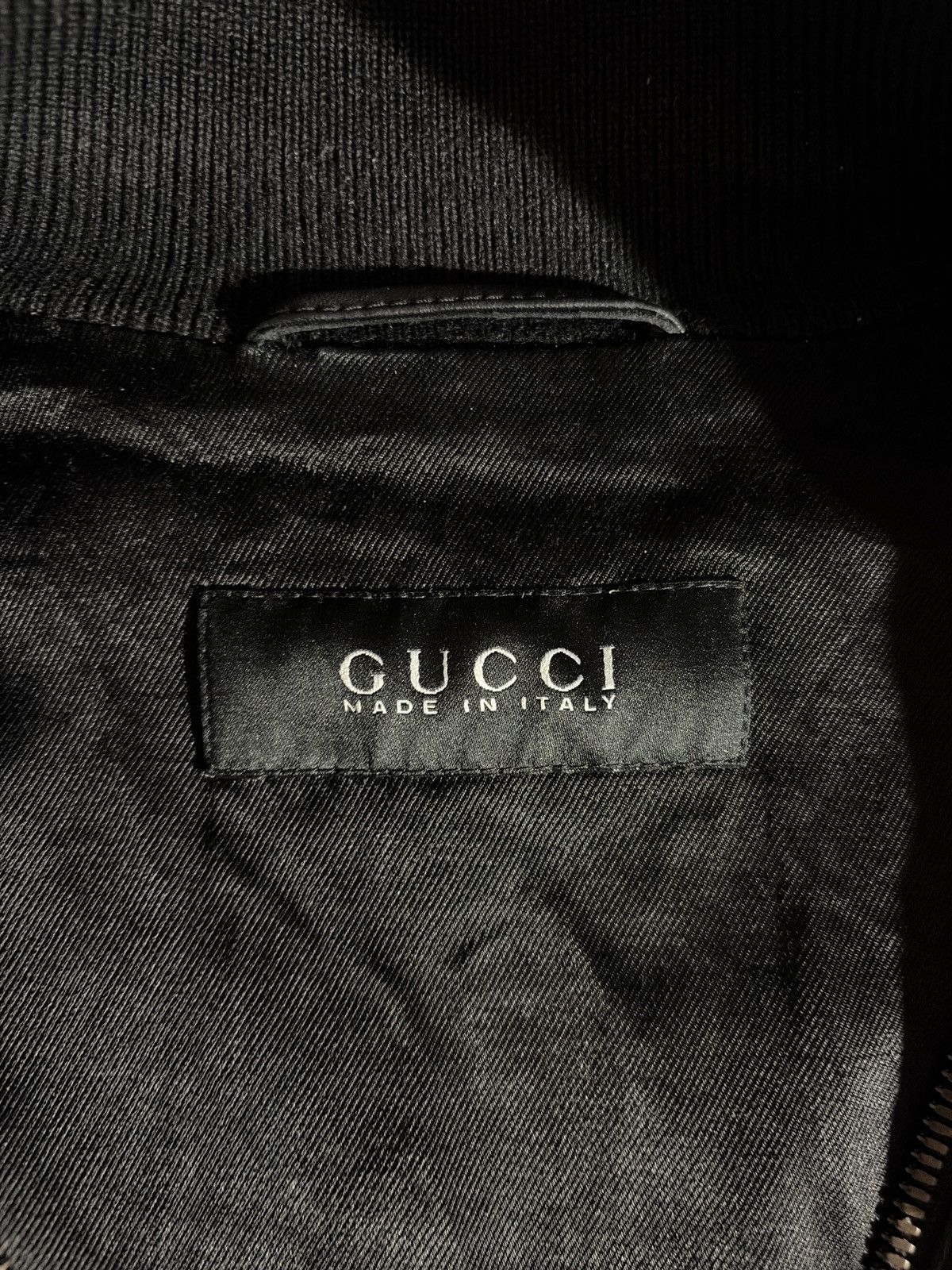 Gucci Gucci Stripe lambskin leatherjacket Size US M / EU 48-50 / 2 - 3 Thumbnail