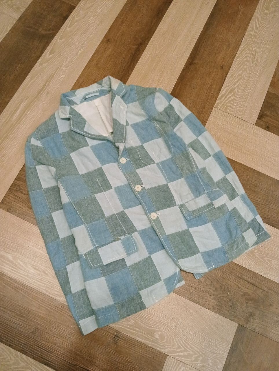 Final Home VINTAGE FINAL HOME PATCHWORK BLAZER JACKET Size US M / EU 48-50 / 2 - 2 Thumbnail