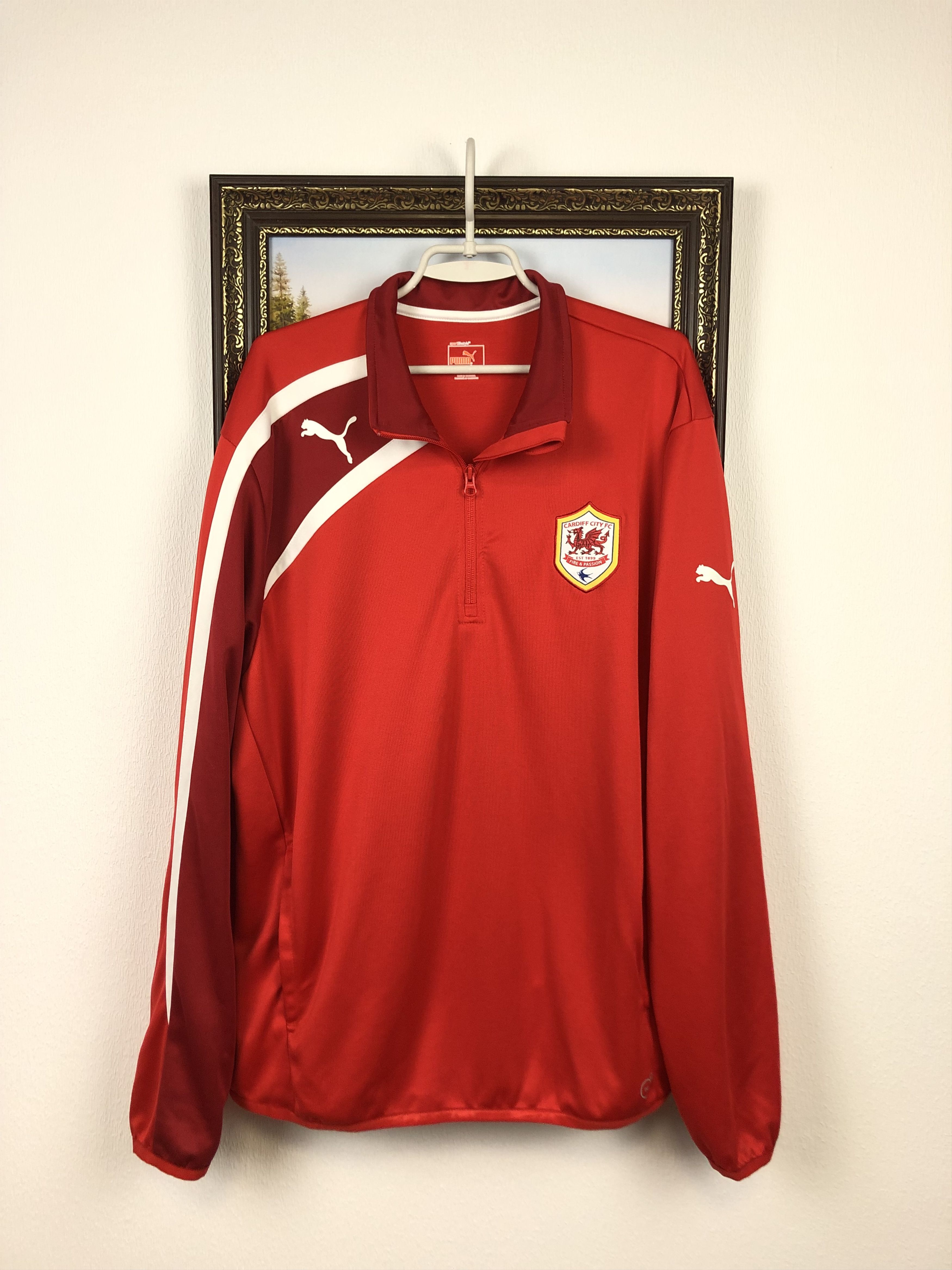 Other Cardiff City Football Jacket Sweatshirt Track Top Rare Size US XL / EU 56 / 4 - 1 Thumbnail