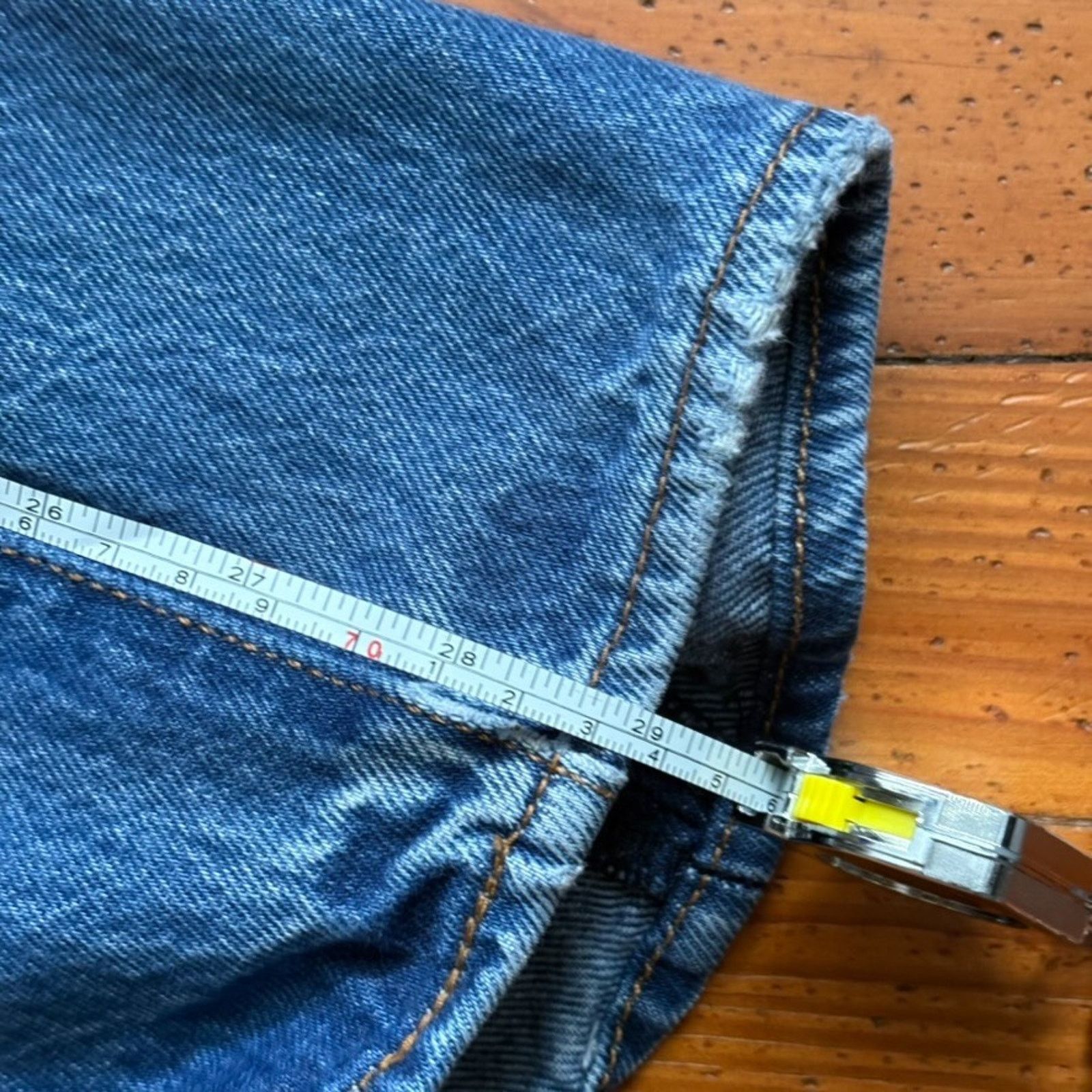 Levi's Levi’s 501 Jeans Men’s 32X29 (32X32 Tag) Straight Denim Size US 32 / EU 48 - 7 Thumbnail