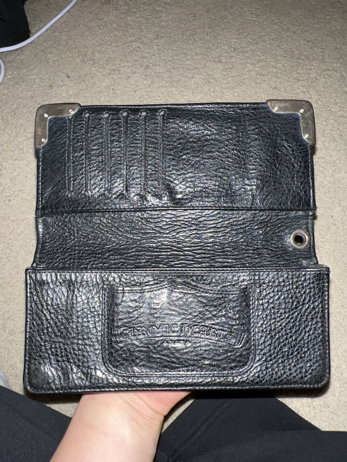 Chrome Hearts Chrome hearts long leather wallet Size ONE SIZE - 7 Thumbnail