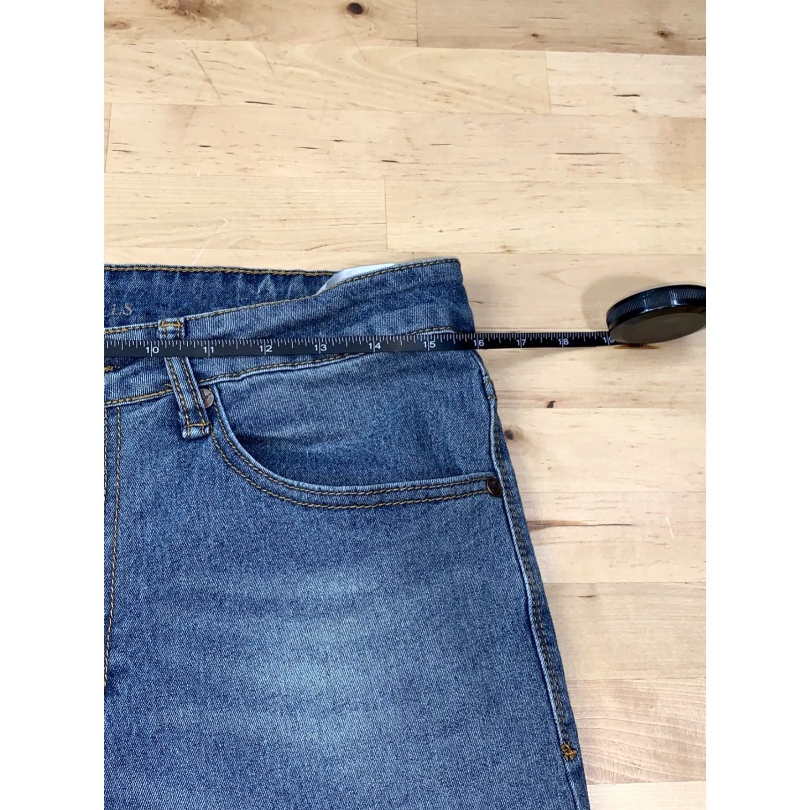 Vintage Smith & Mills Jeans Men 32x30 Denim Straight Leg Blue 4295 Size US 32 / EU 48 - 7 Thumbnail