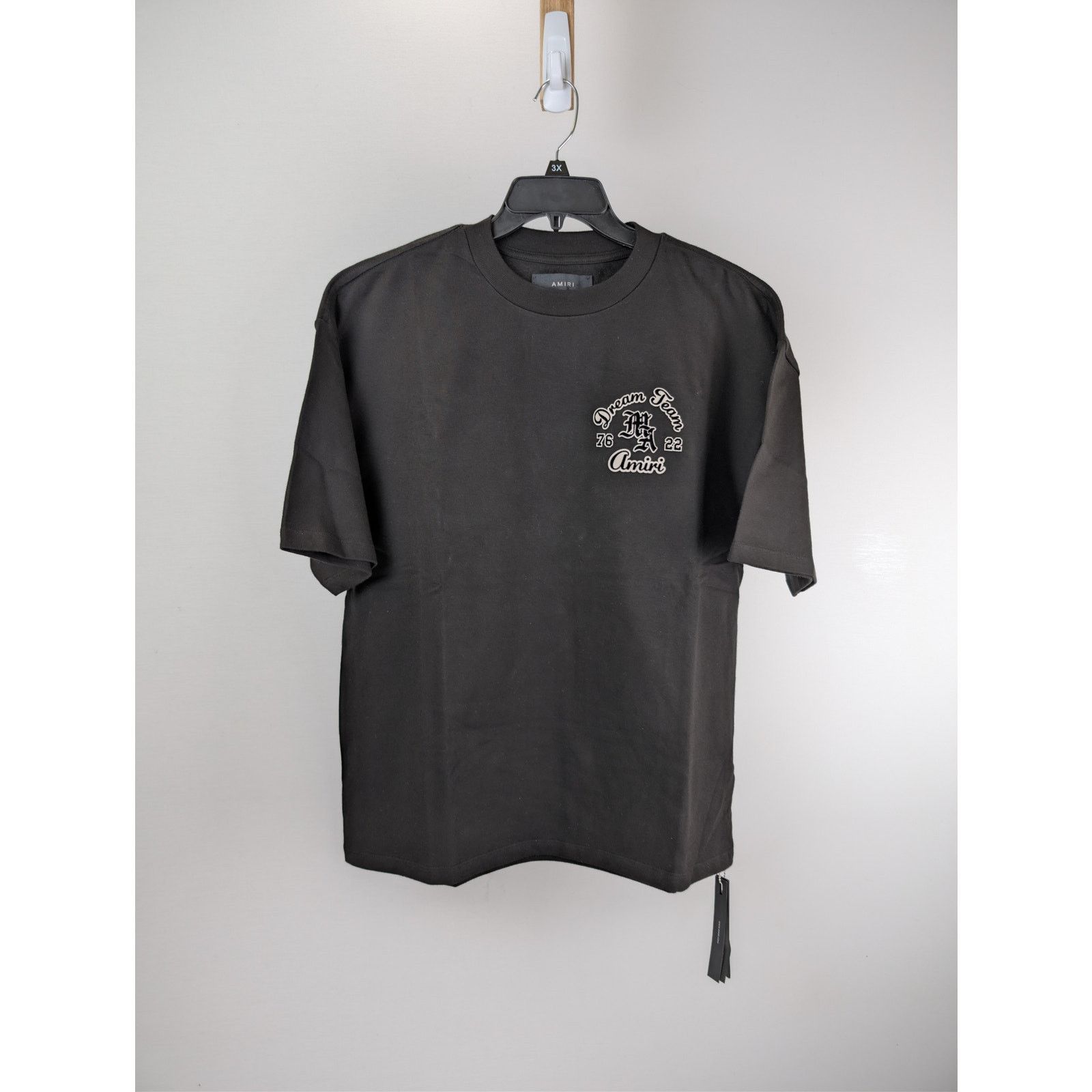 Amiri o1rshd1 Q:2 / Dream Team Oversized Tee T-shirt in Black Size US M / EU 48-50 / 2 - 2 Thumbnail