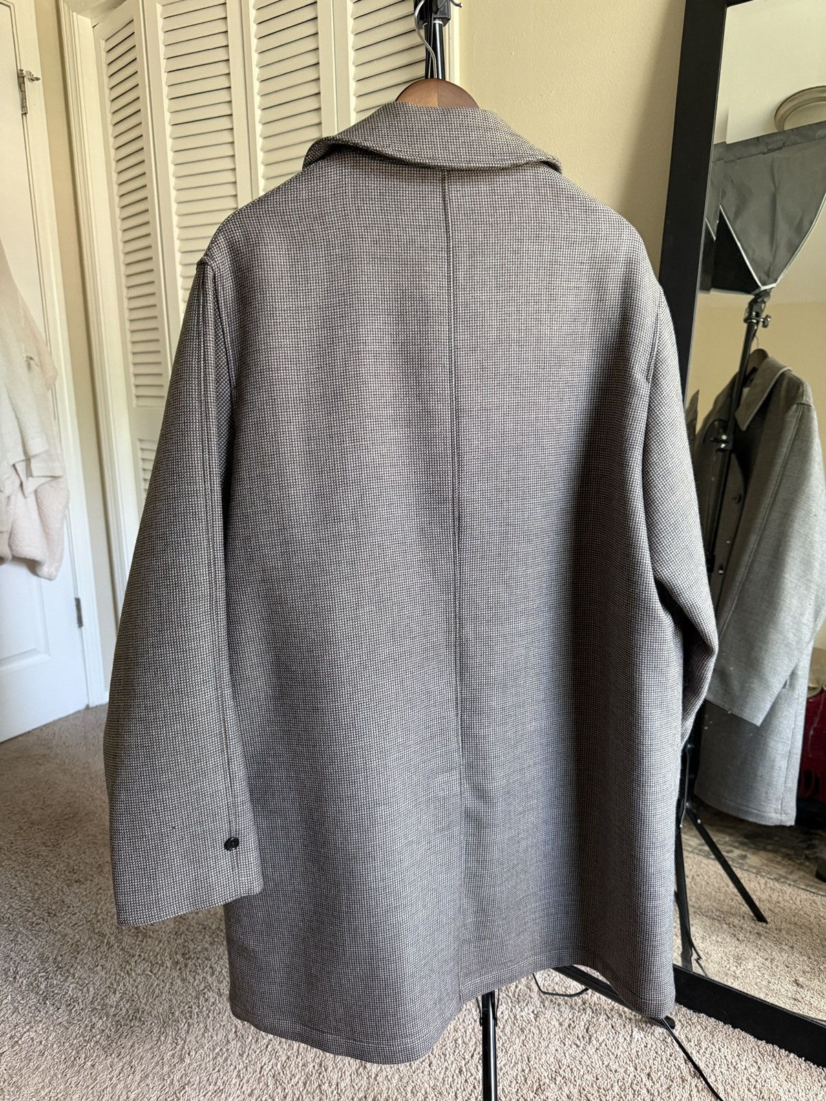 Beams Plus Beams puppytooth wool coat Size US XL / EU 56 / 4 - 4 Thumbnail