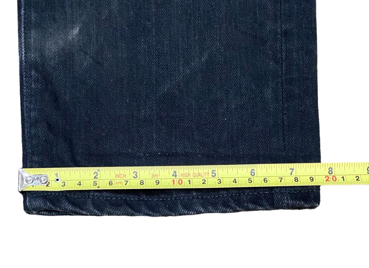 Designer The Evilact Redline Black Denim Jeans W32” Size US 32 / EU 48 - 20 Thumbnail