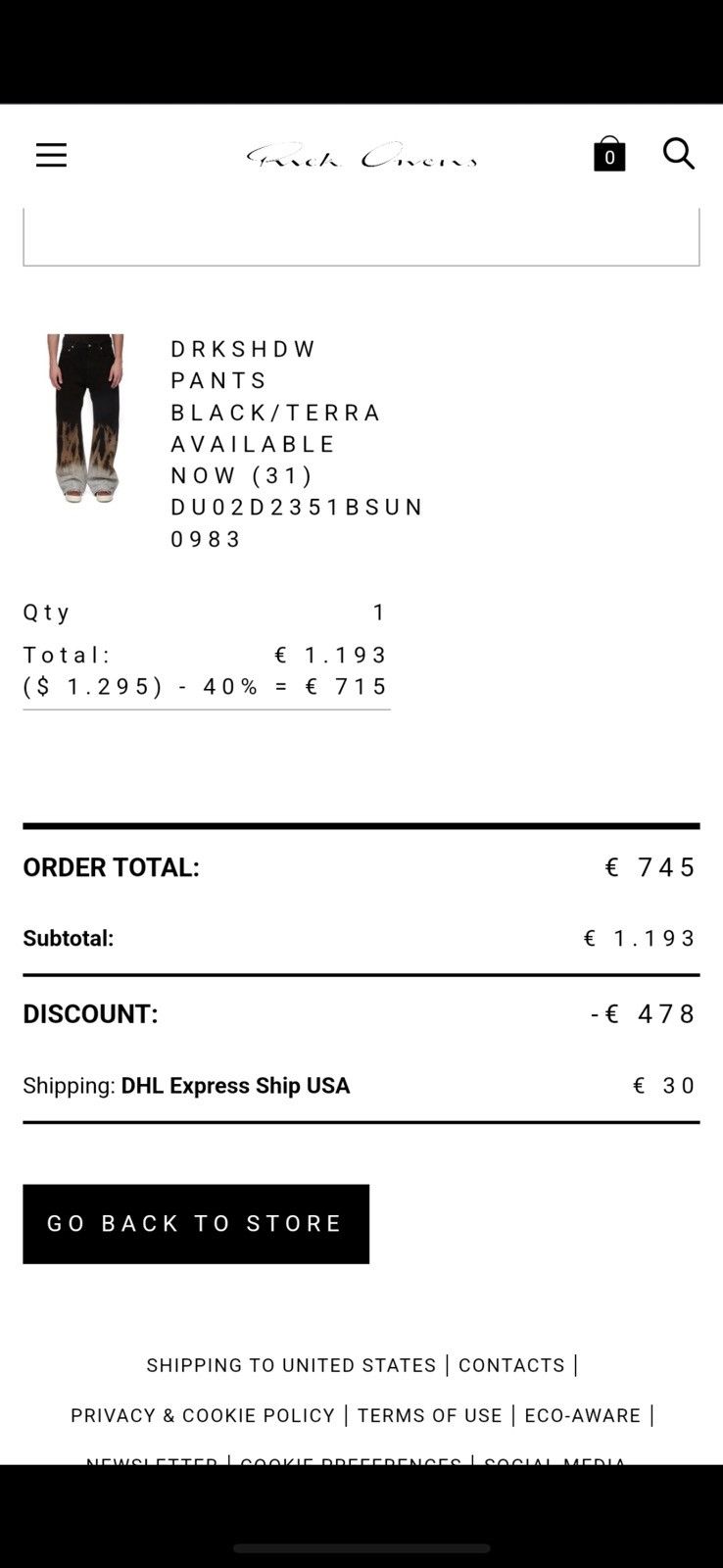 Rick Owens Rick owens fire geth jeans Size US 31 - 4 Thumbnail