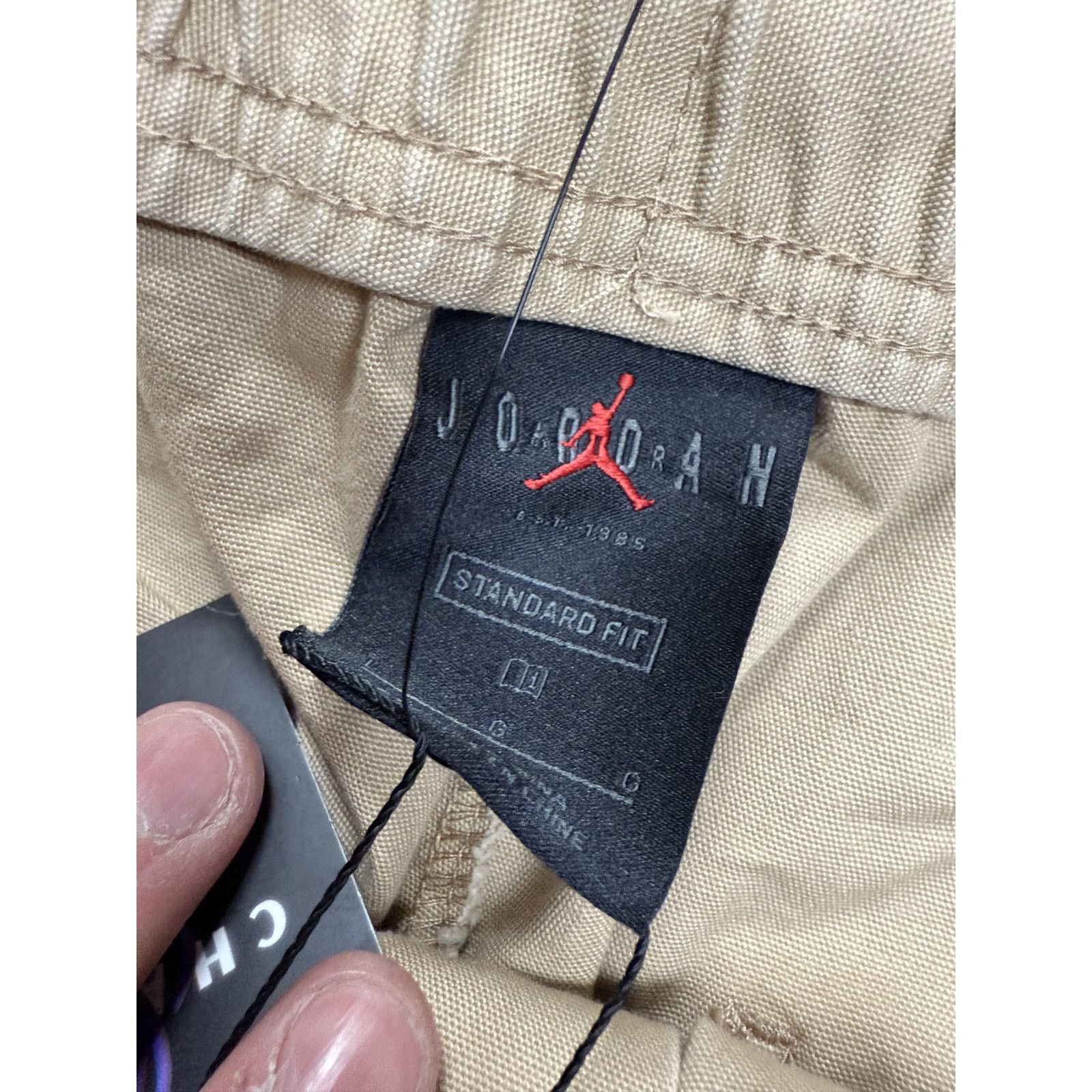Travis Scott Jordan Travis Scott Khaki Pants New Large With Tags Size US 36 / EU 52 - 2 Thumbnail