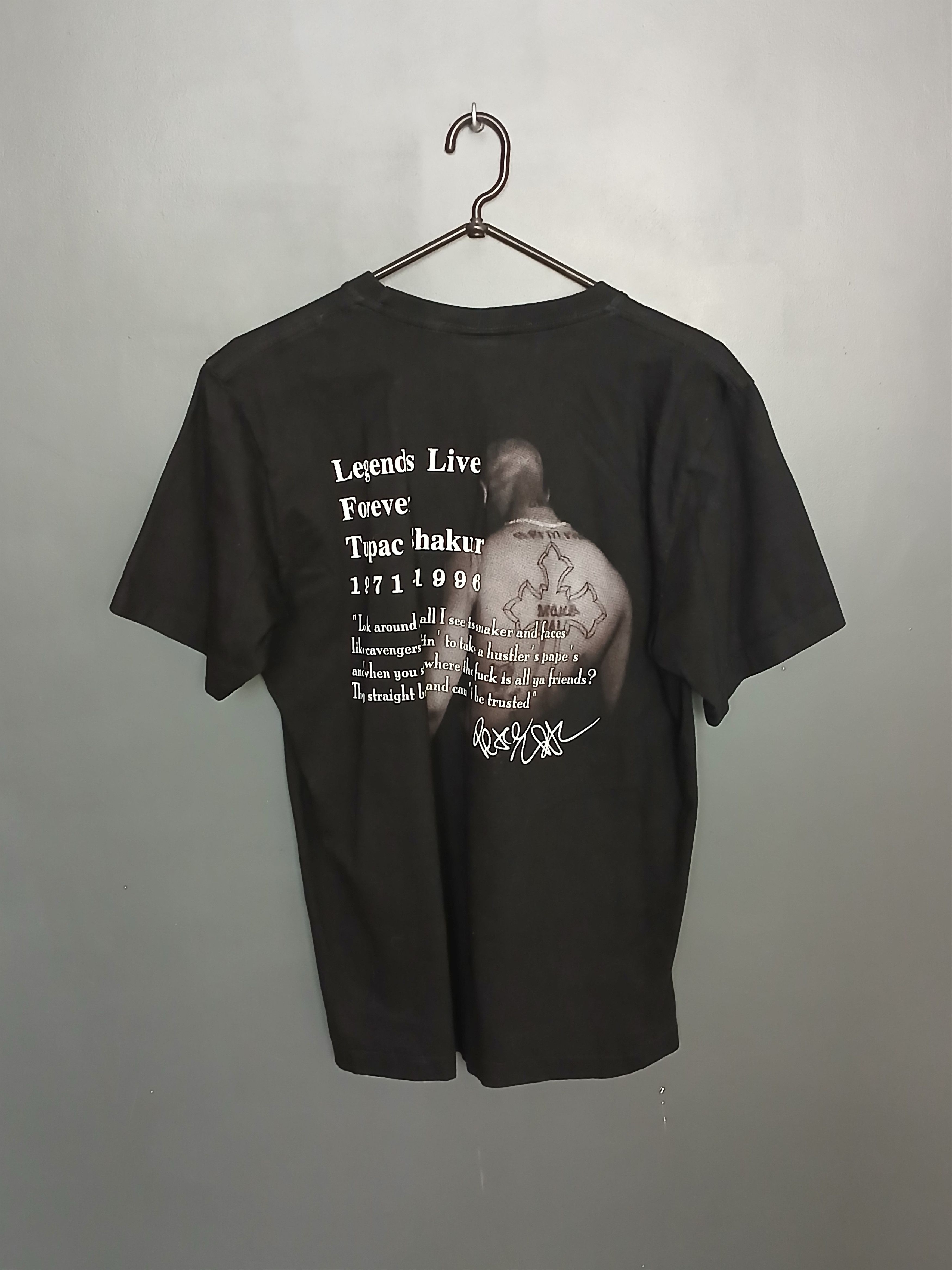 Rap Tees 2Pac Tupac T-Shirt Size US M / EU 48-50 / 2 - 2 Thumbnail