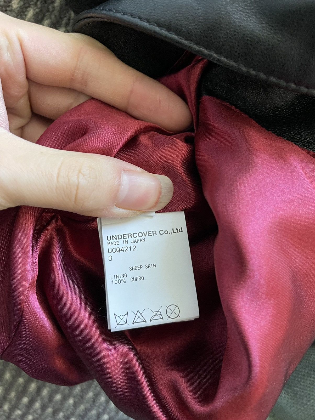 Undercover 16SS Leather Jacket Size US M / EU 48-50 / 2 - 4 Thumbnail
