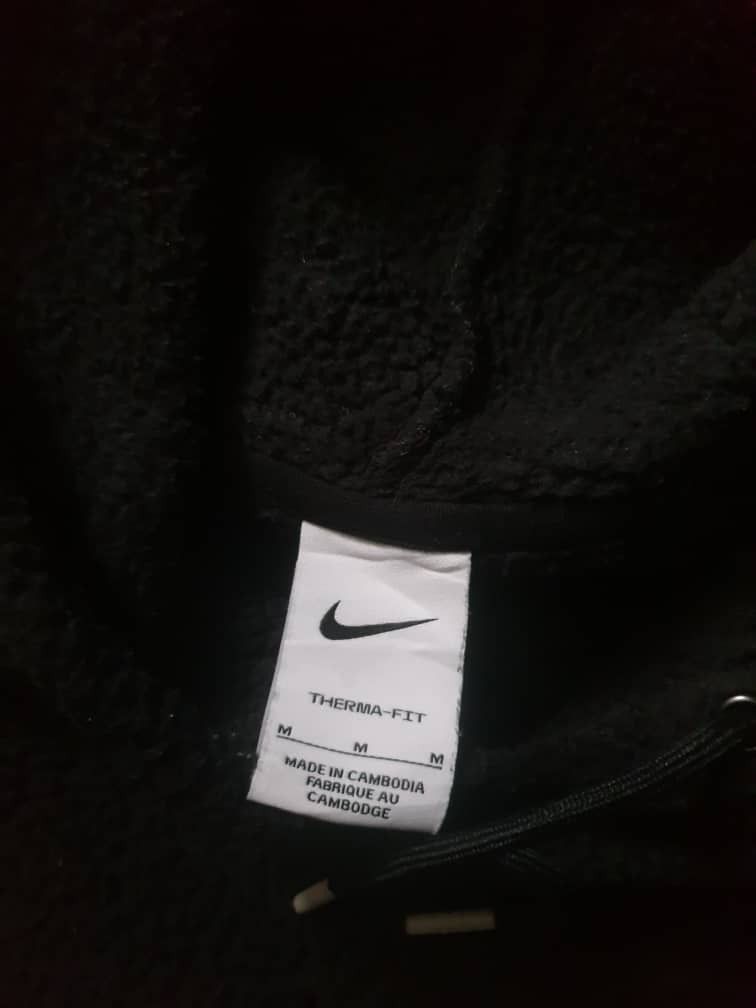 Nike Nike just do black colour fleece Sweater Size M / US 6-8 / IT 42-44 - 2 Thumbnail