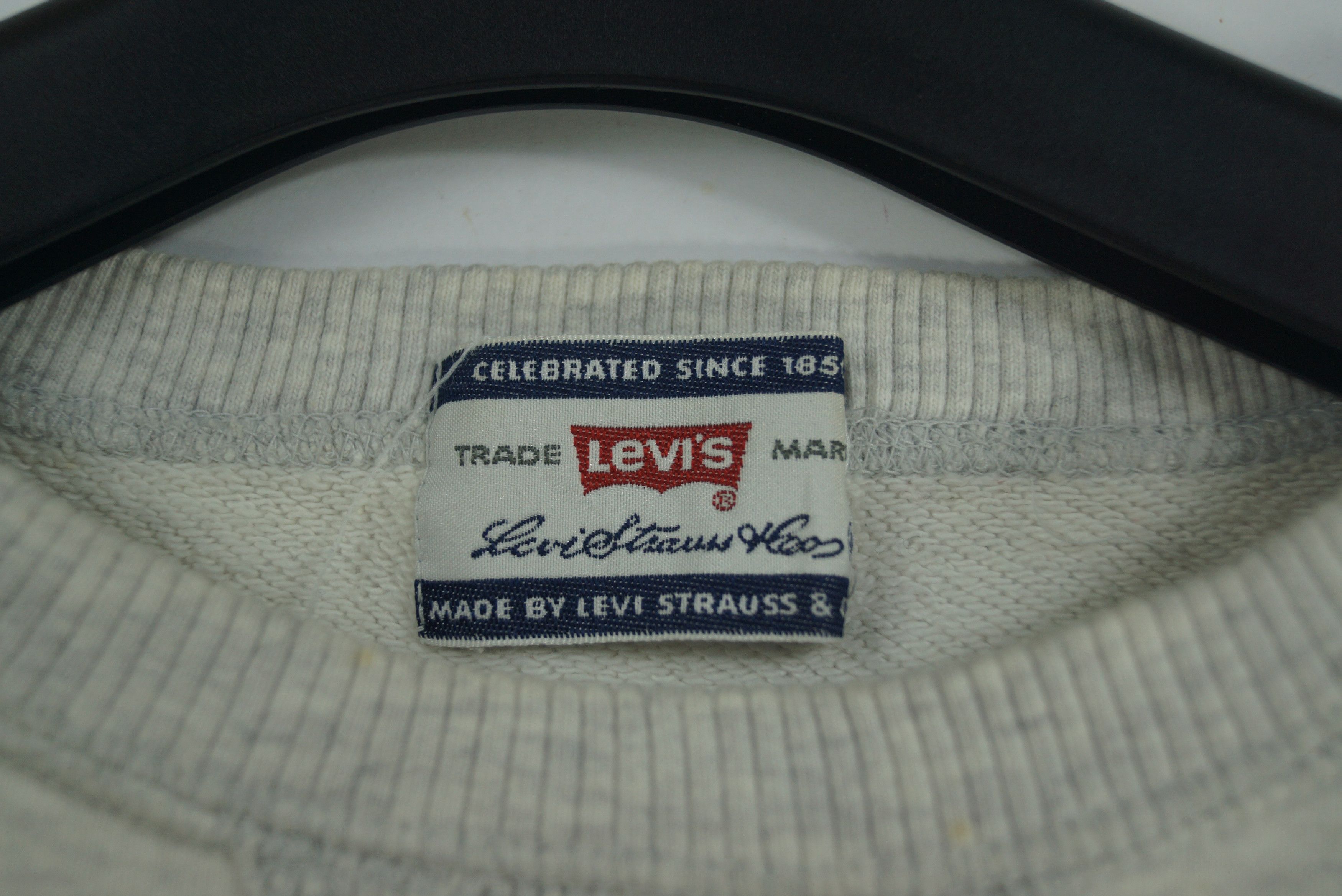 Levi's × Vintage Levis Sweasthirt Small Spell Out Size US L / EU 52-54 / 3 - 3 Thumbnail