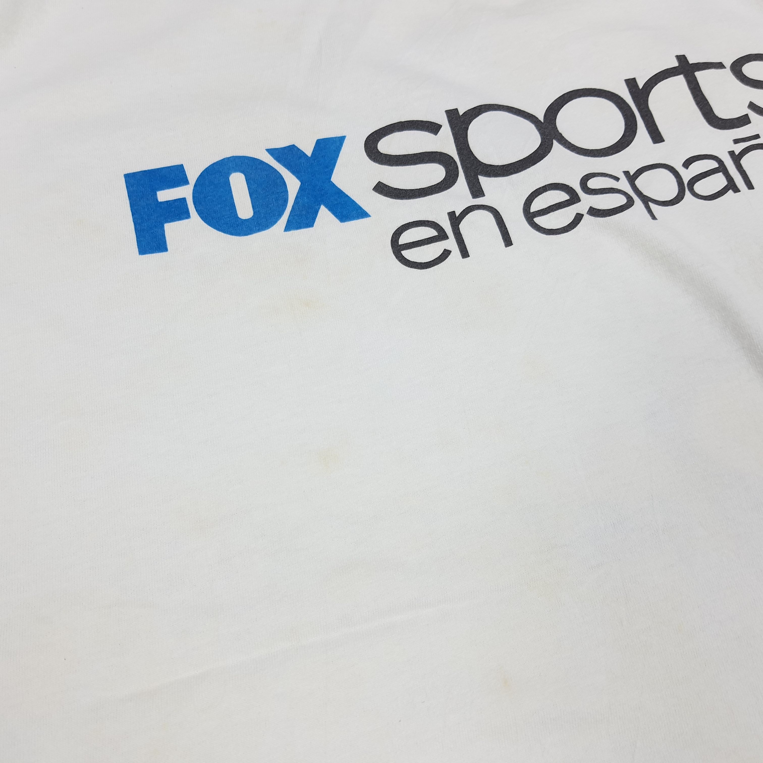 Fox Racing × Vintage Vintage Fox Sports en espanol In Spanish Tshirt Size US L / EU 52-54 / 3 - 6 Thumbnail