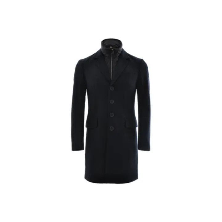 Burberry Burberry Black Long Sleeve Coat for Men Size US M / EU 48-50 / 2 - 1 Thumbnail