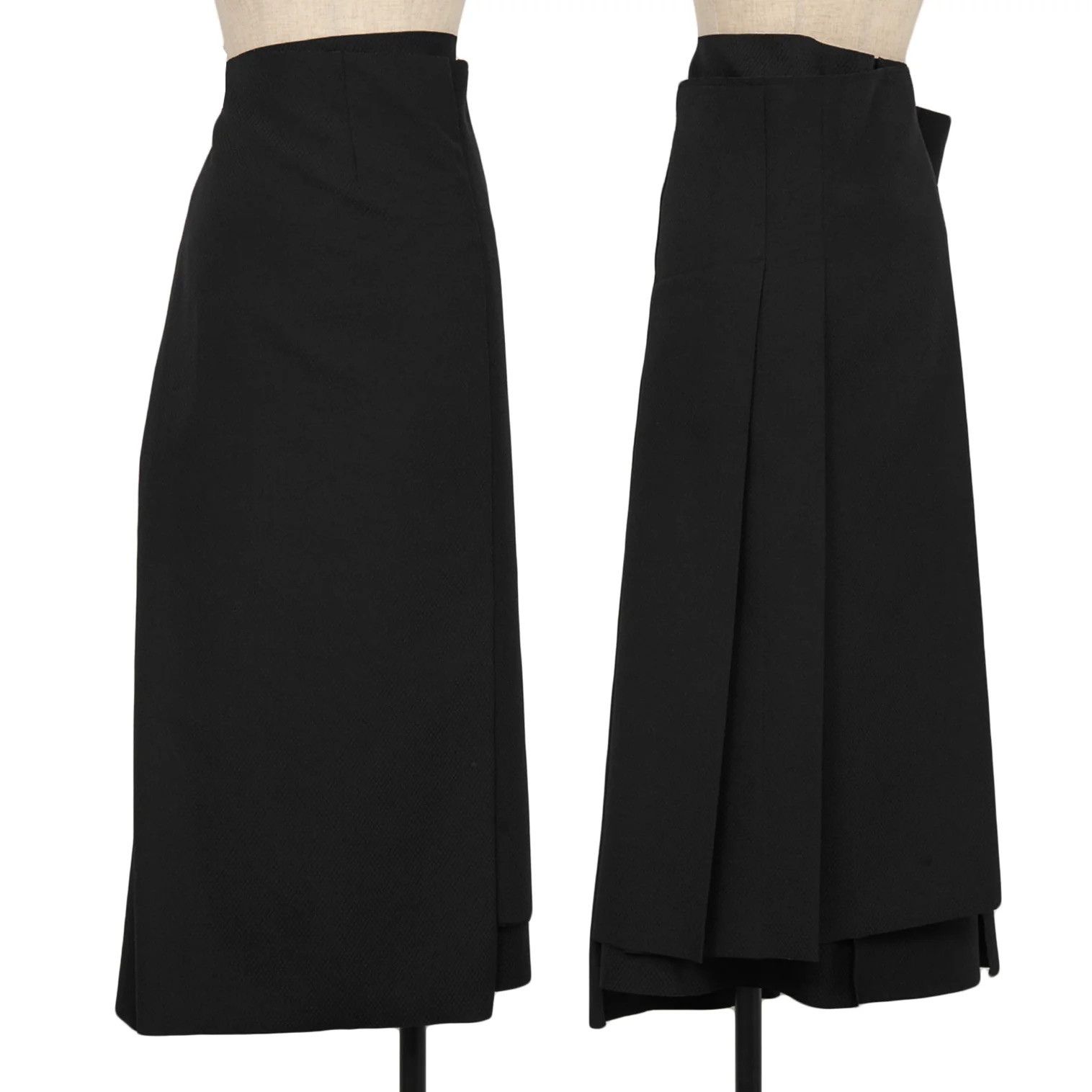 Comme des Garcons COMME des GARCONS - Pleated Bonded Wrap Skirts Apron Size 42" / US 20 - 3 Thumbnail