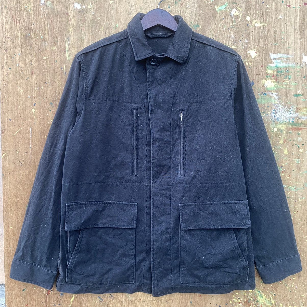 Japanese Brand × Uniqlo × Vintage Vintage Y2k Uniqlo Duck Canvas Multi Pocket Jacket Size US L / EU 52-54 / 3 - 2 Thumbnail