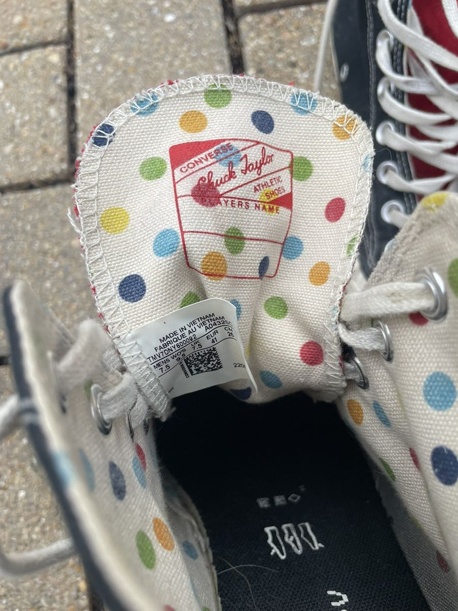 Golf Wang Golf Wang X Converse Rare Chuck Taylor Size US 7.5 / EU 40-41 - 9 Thumbnail