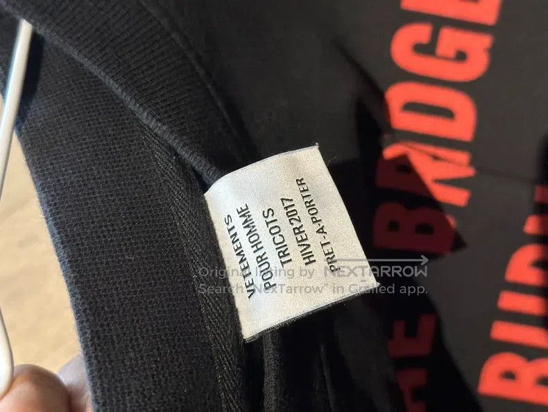 Other Vetements Slogan long sleeve Size US S / EU 44-46 / 1 - 3 Thumbnail