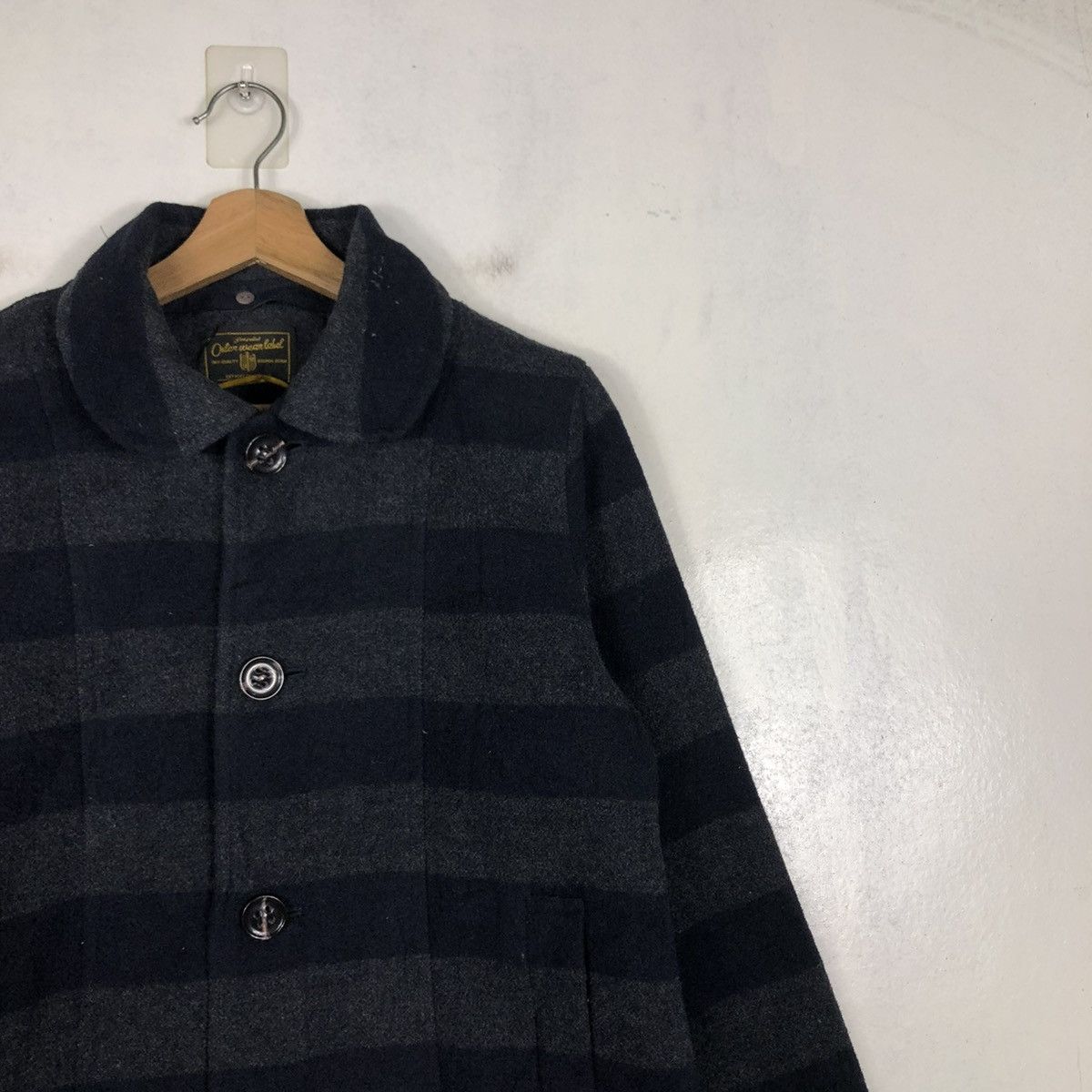 Japanese Brand 📌VINTAGE WORK WOOL JACKET OUTER WEAR LABEL ISSEY MIYAKE Size US M / EU 48-50 / 2 - 8 Thumbnail