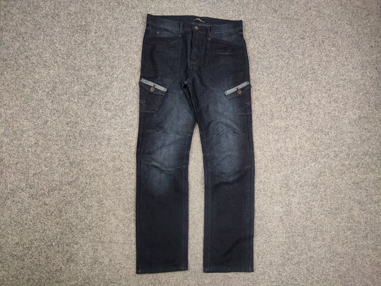 If Six Was Nine Vintage Airwalk skateboard Blue Faded Denim Jeans Y2K Style Size US 34 / EU 50 - 6 Thumbnail