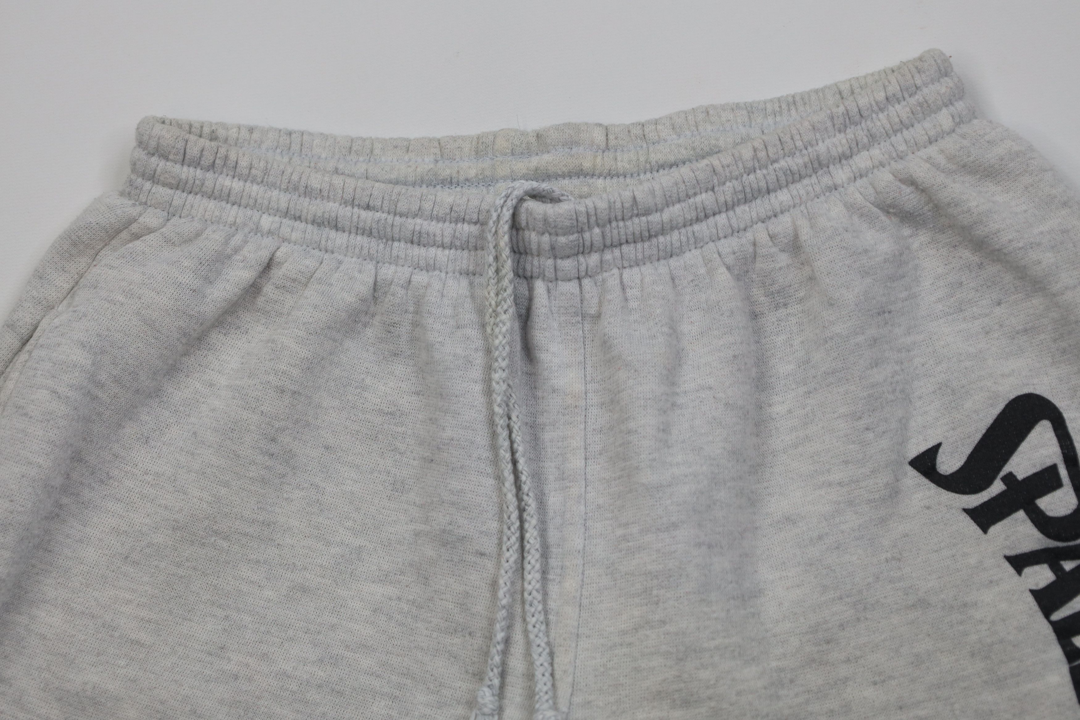 Spalding Vintage 90s Spalding Above Knee Sweatpants Shorts Gray Size US 32 / EU 48 - 2 Thumbnail