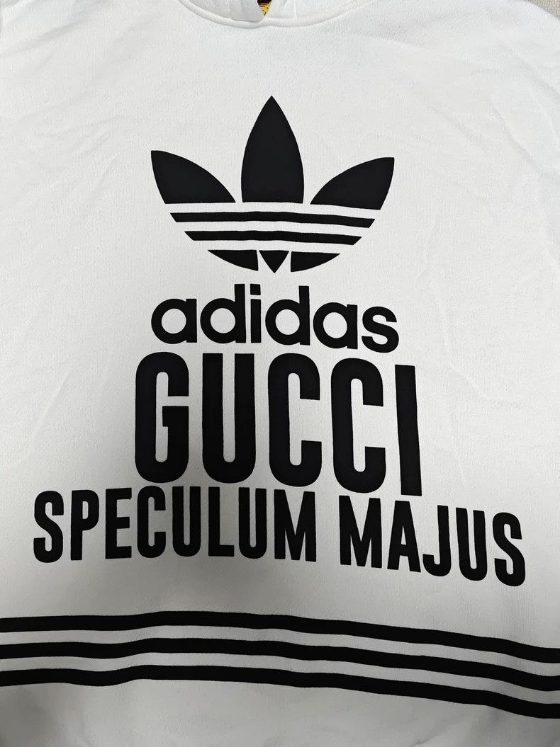 Gucci GucciAdidas 23SS Logo Hooded Cotton Sweatshirt 2503-Nextarr Size US S / EU 44-46 / 1 - 3 Thumbnail