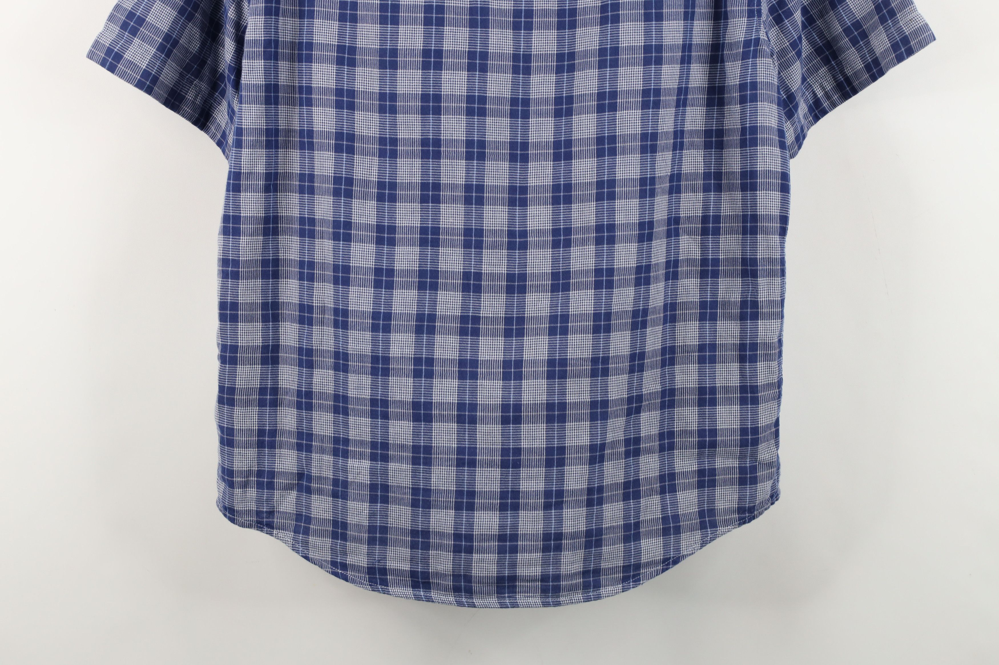 UNTUCKit Untuckit Flannel Short Sleeve Collared Button Shirt Plaid Size US S / EU 44-46 / 1 - 13 Thumbnail