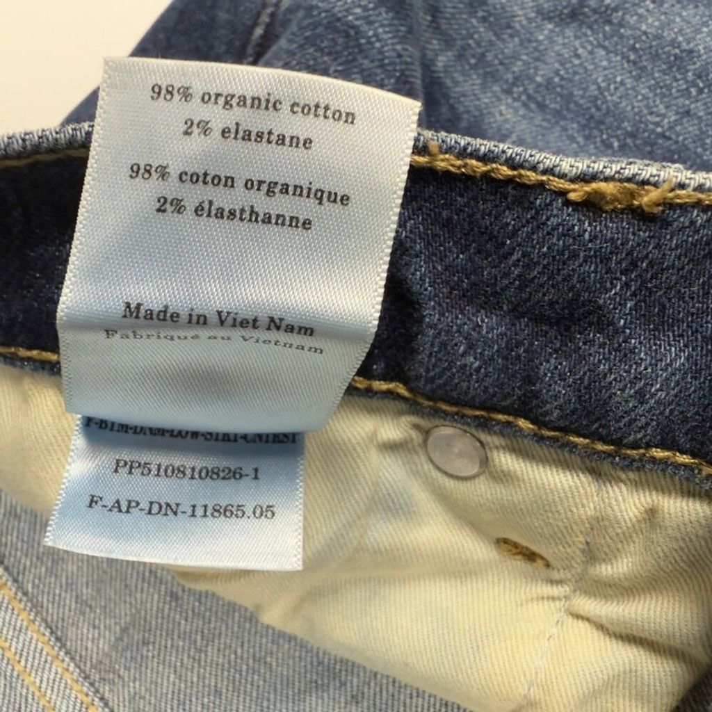 Everlane Everlane The Crop Shortie Organic Denim Blue Jeans Size 25 Size 25" / US 0 / IT 36 - 10 Thumbnail
