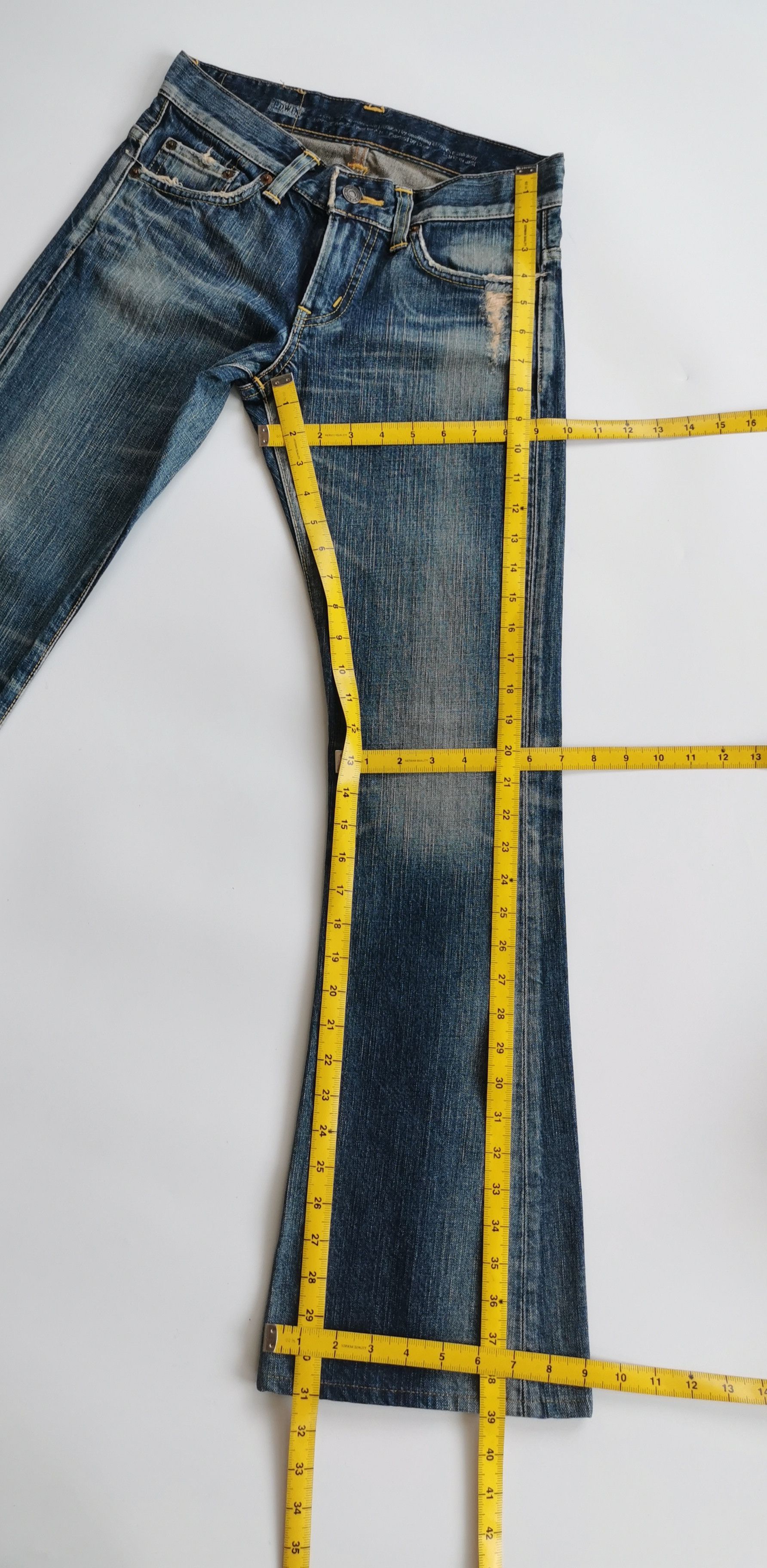 Tornado Mart EDWIN bootcut jeans Size 27" / US 4 / IT 40 - 7 Thumbnail