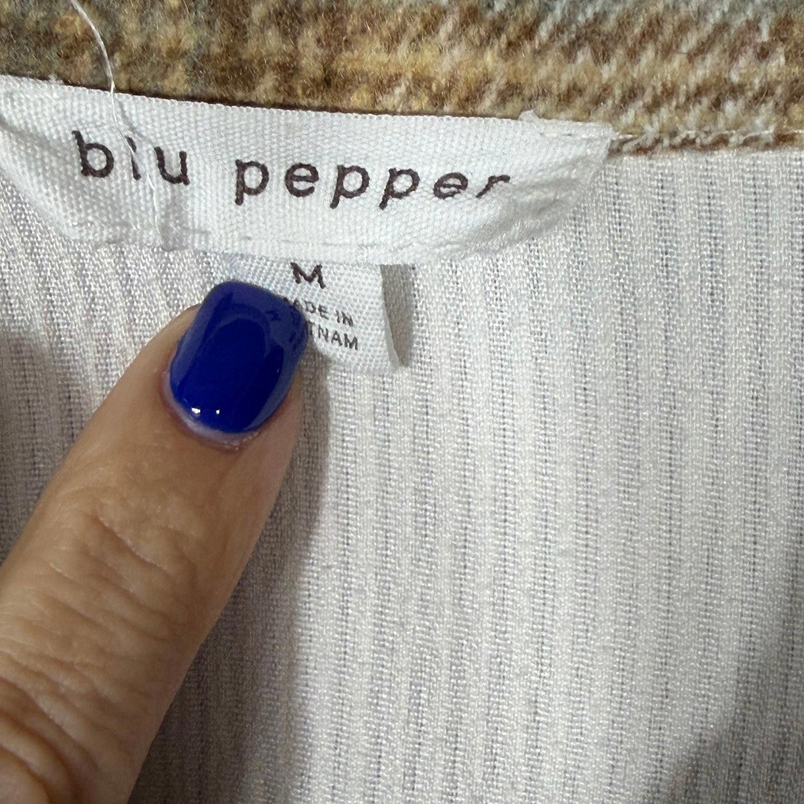 Other Blu Pepper Plaid and Corduroy Button-Up Shirt Medium Size M / US 6-8 / IT 42-44 - 5 Thumbnail