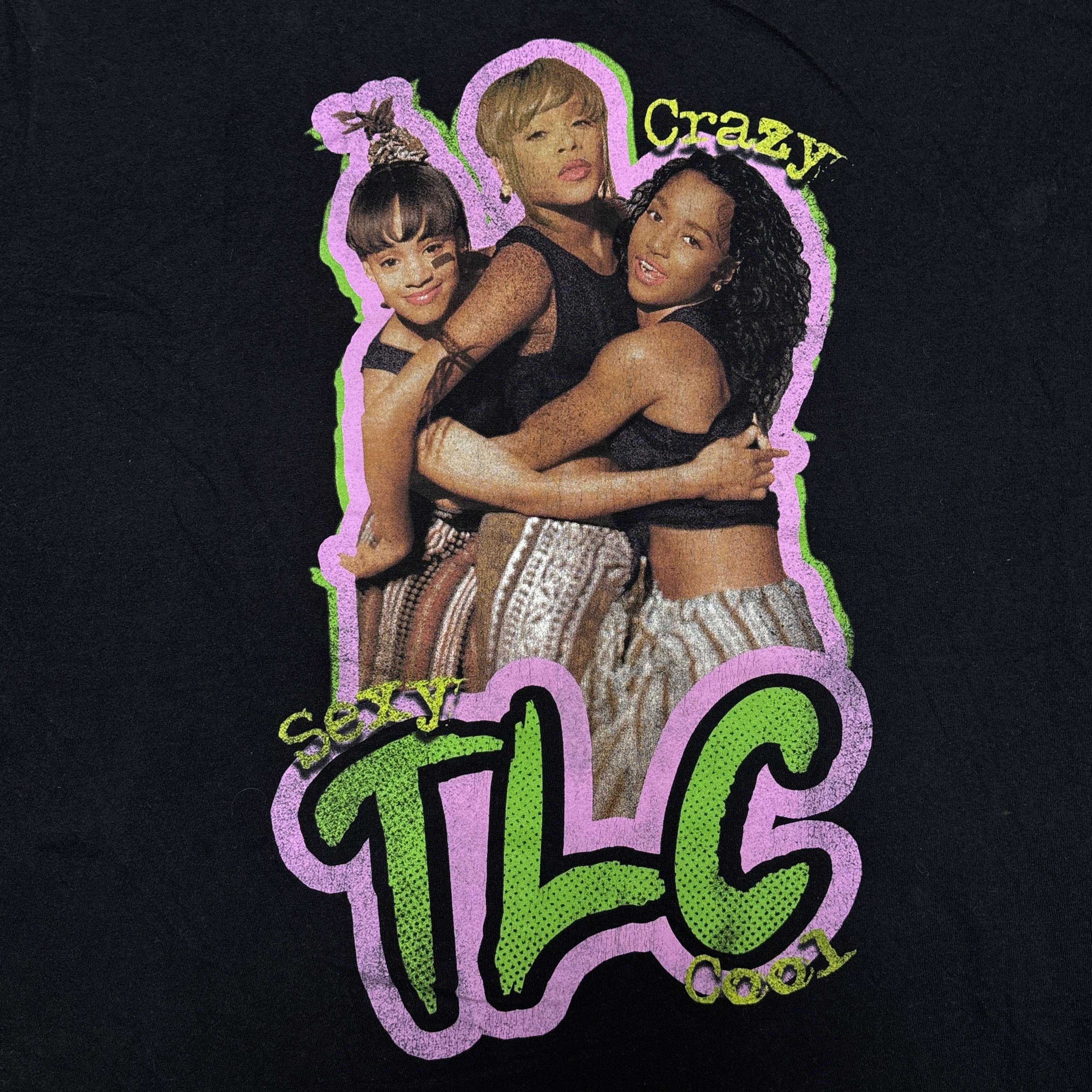 Band Tees × Rap Tees × Vintage TLC Hip Hop Band Tee Rap Tee Janet Jackson Mariah Carey Size US XXL / EU 58 / 5 - 3 Thumbnail