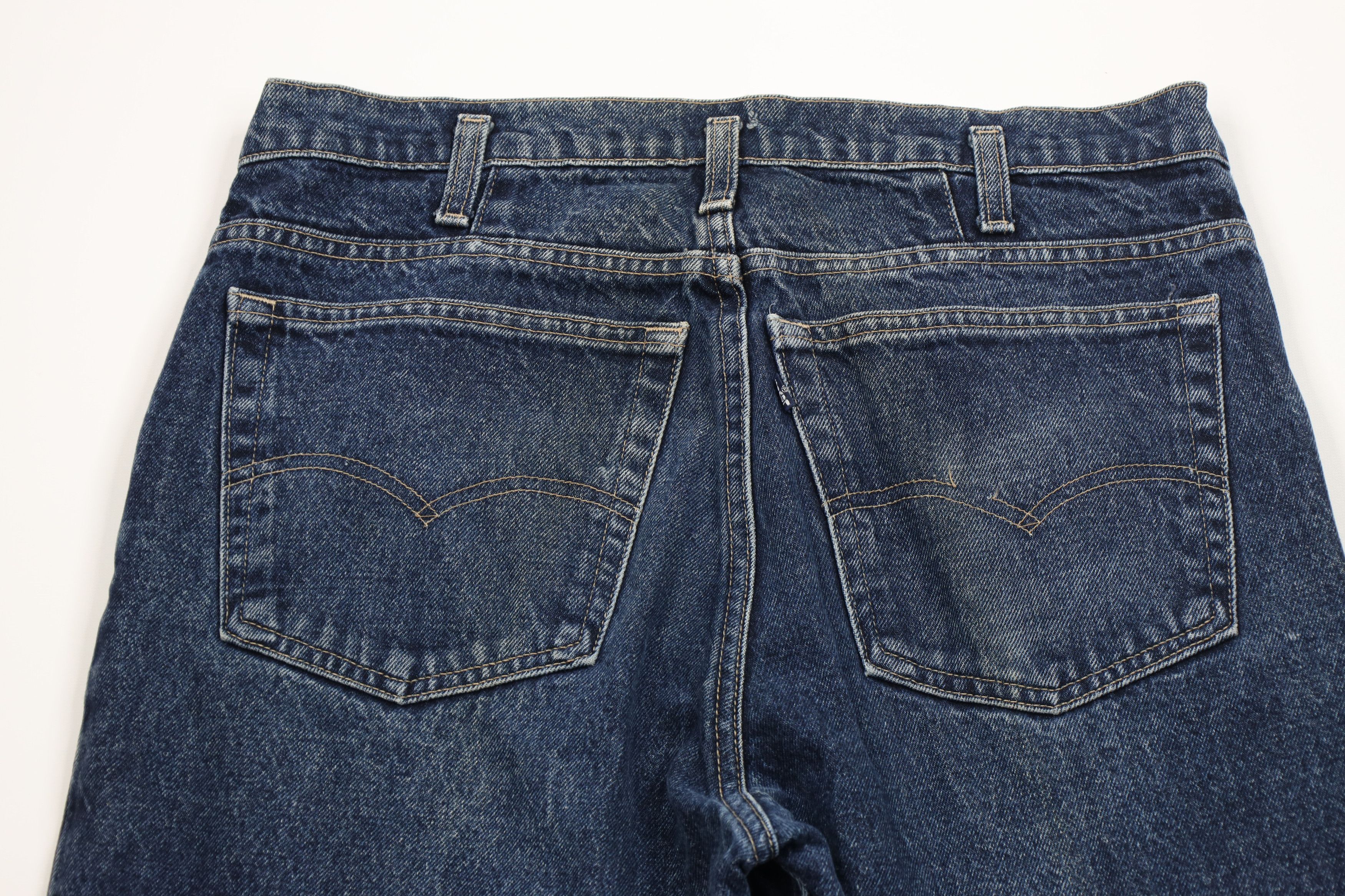 Levi's Vintage 80s Levis Straight Leg Denim Jeans Blue Cotton USA Size US 36 / EU 52 - 11 Thumbnail