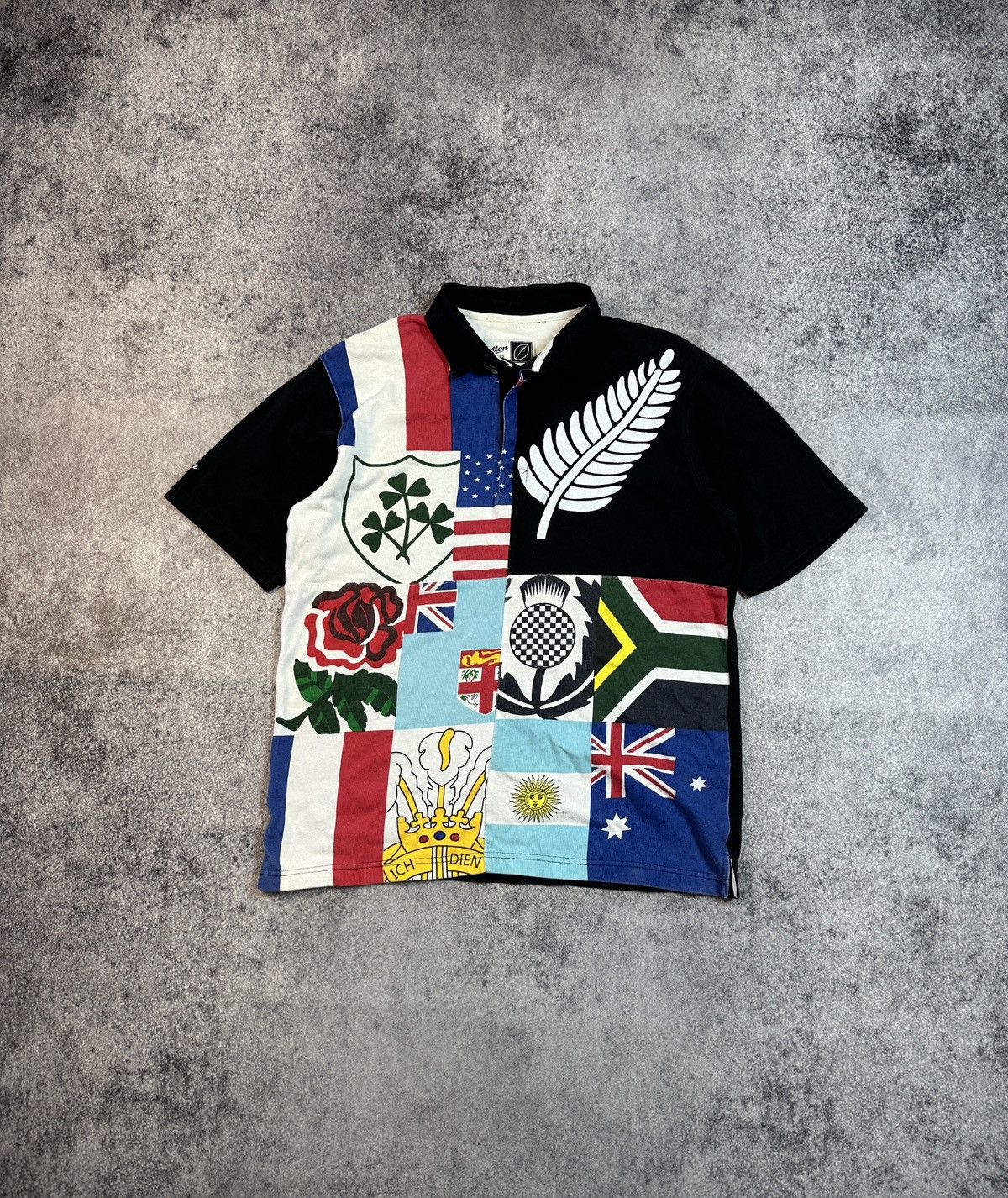 Cotton Traders × Vintage Vintage Cotton Traders 10 Nations Rugby Polo Streetwear L Size US L / EU 52-54 / 3 - 1 Thumbnail
