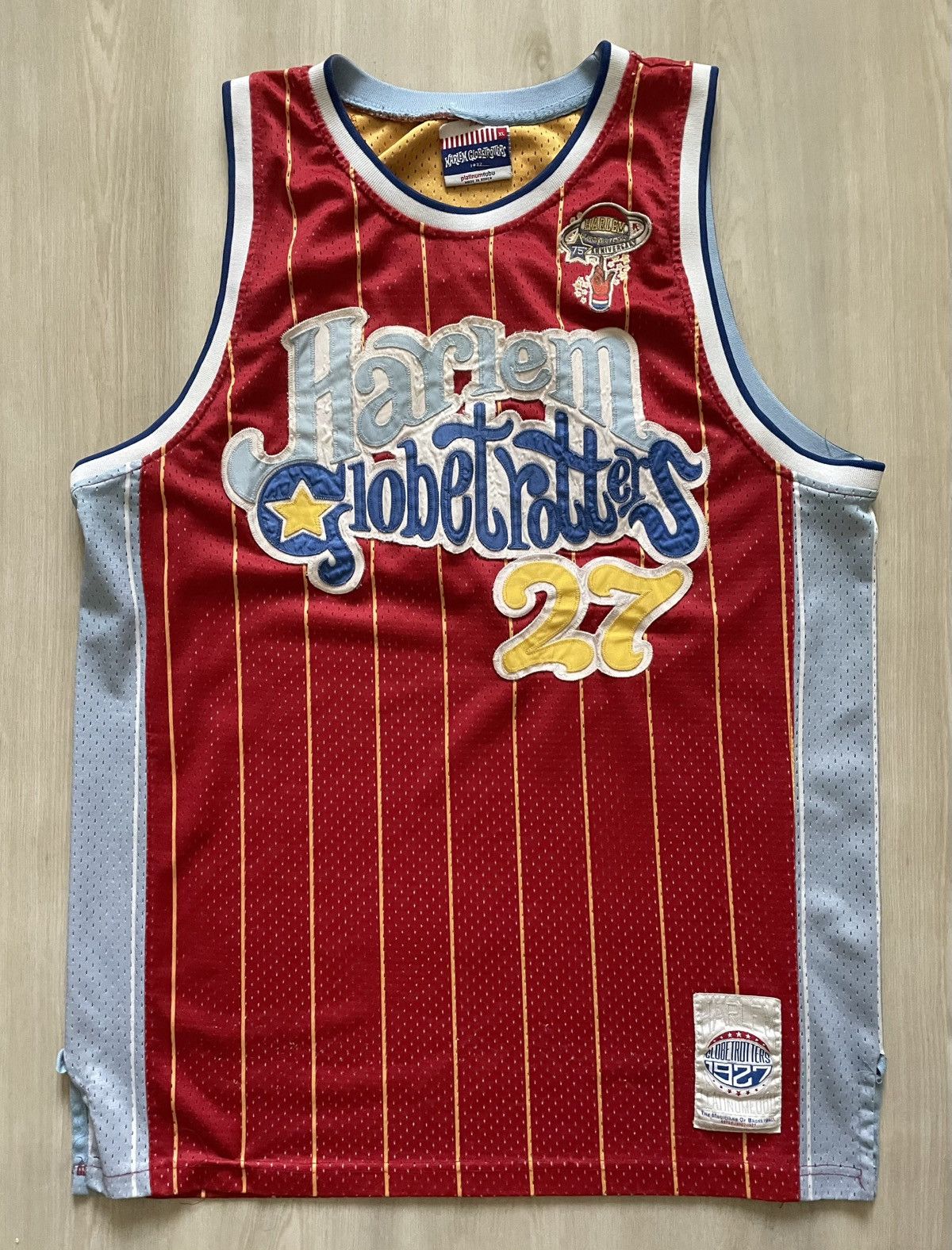 プラチナムフブ HARLEM GLOBETROTTERS セットアップサイズ違い