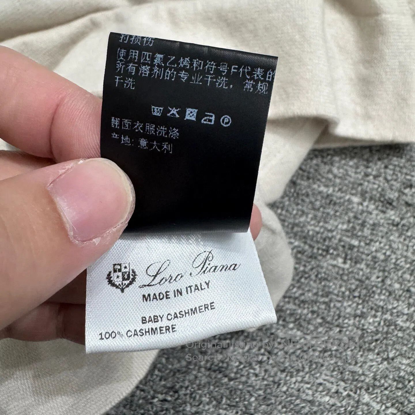 Loro Piana LORO PIANA BABY CASHMERE Cashmere Knit sweater| Size US XL / EU 56 / 4 - 4 Thumbnail