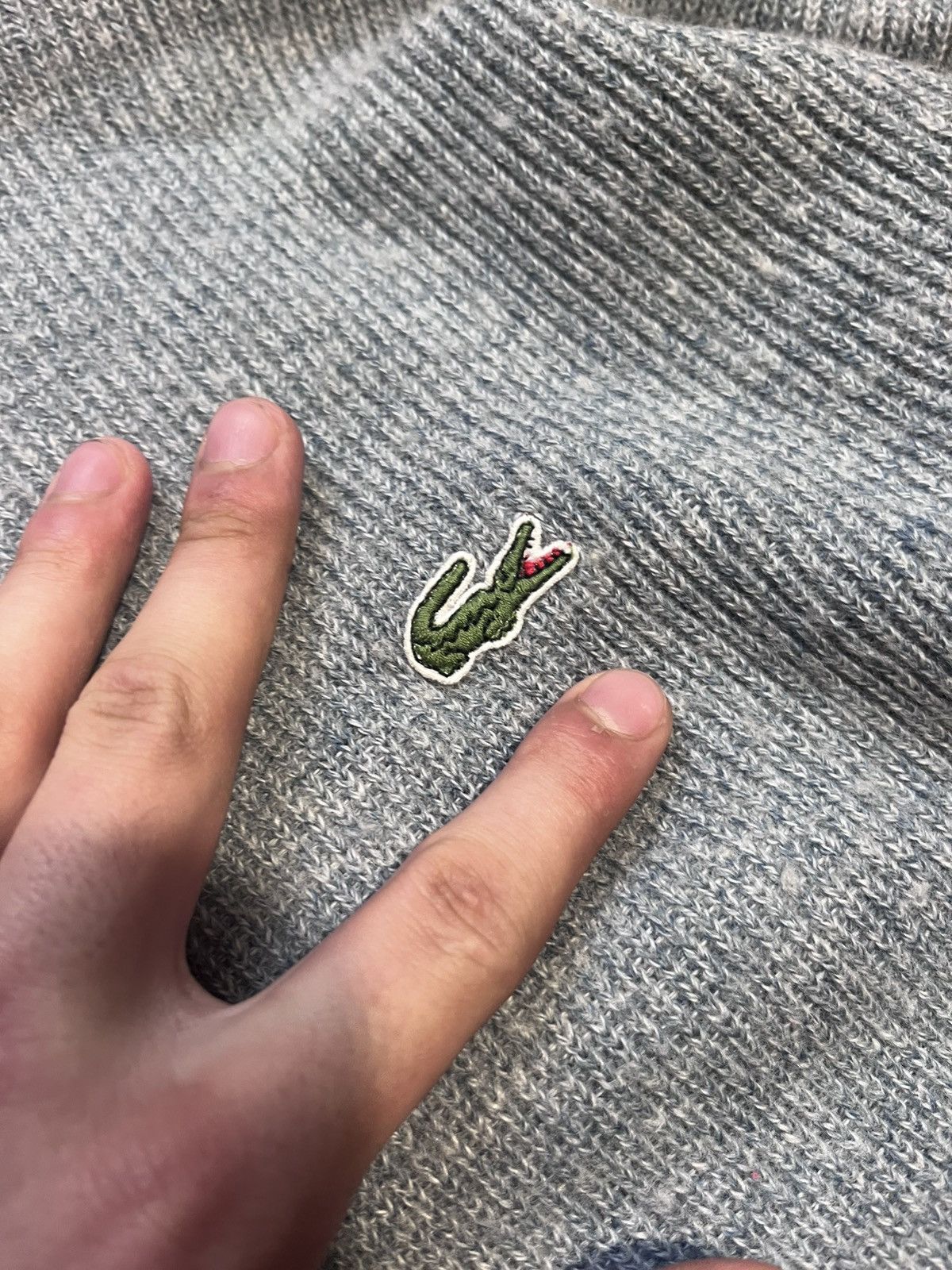 Lacoste Lacoste Vintage Wool Sweeter Size US L / EU 52-54 / 3 - 7 Thumbnail