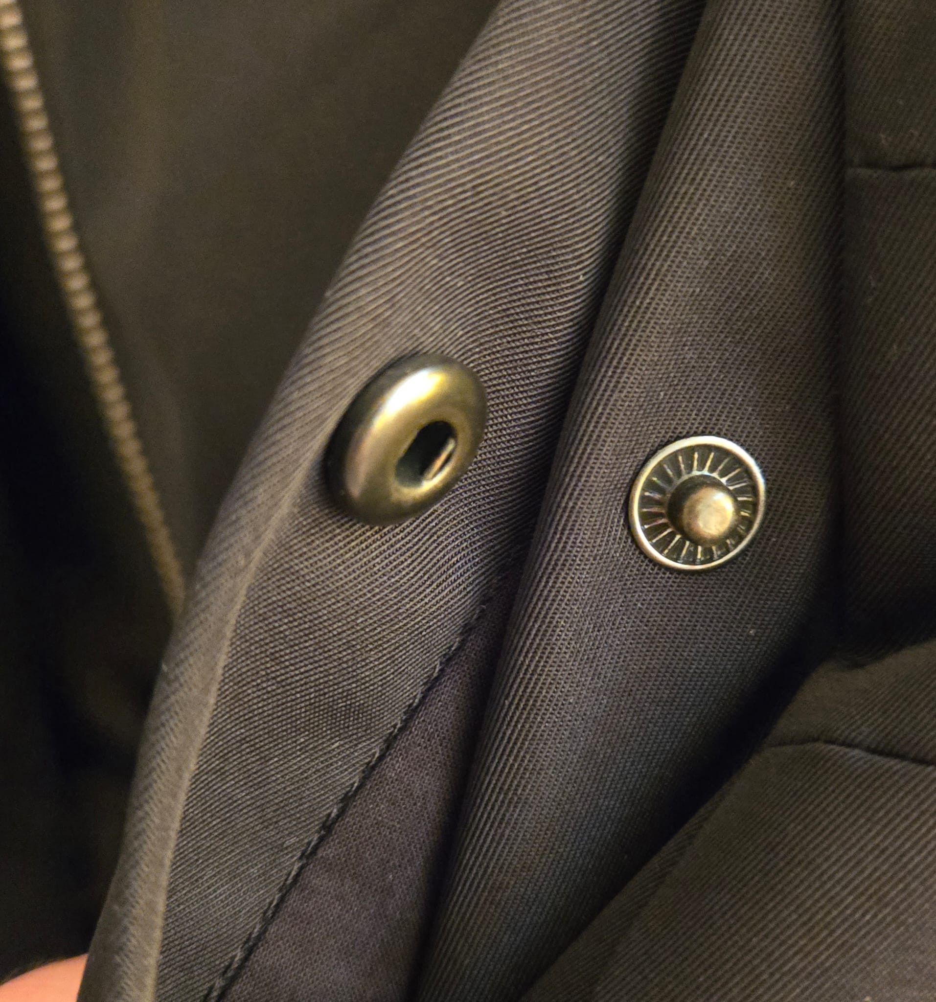Hugo Boss HUGO BOSS Black Bomber Jacket Atomic Print & Metal Details Size US S / EU 44-46 / 1 - 7 Thumbnail