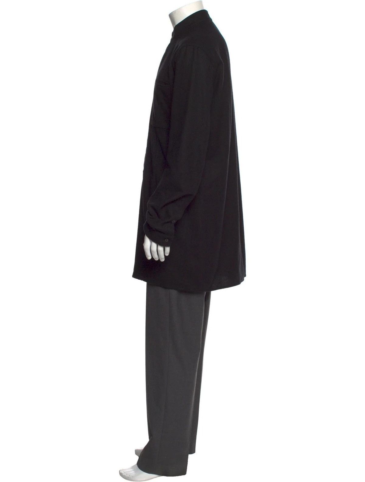 Haider Ackermann Haider Ackermann Fleecewool Overshirt Size US S / EU 44-46 / 1 - 2 Thumbnail