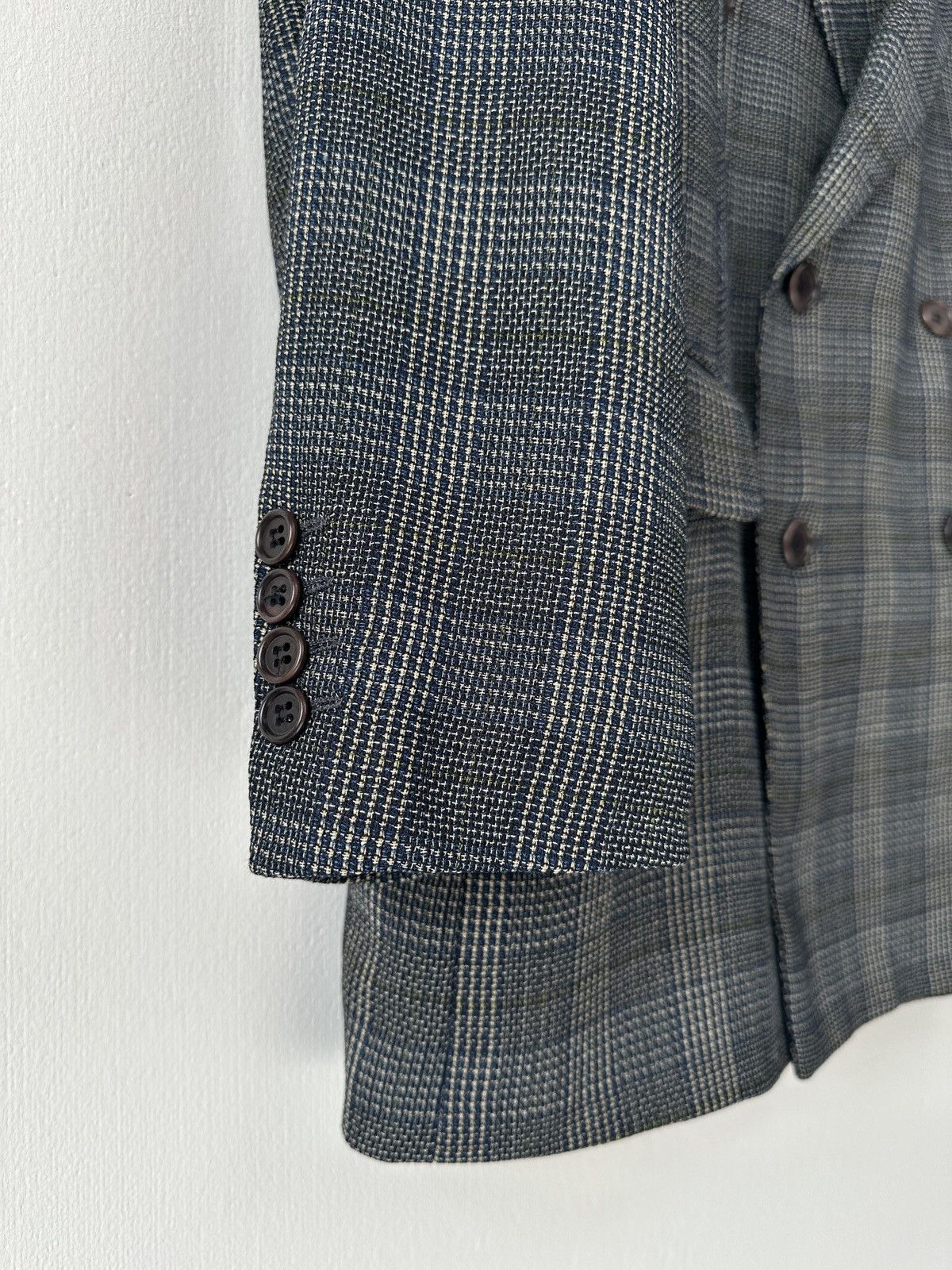 Hugo Boss HUGO BOSS Vintage Ared Double-Breasted Wool Blazer Jacket Size 42R - 4 Thumbnail