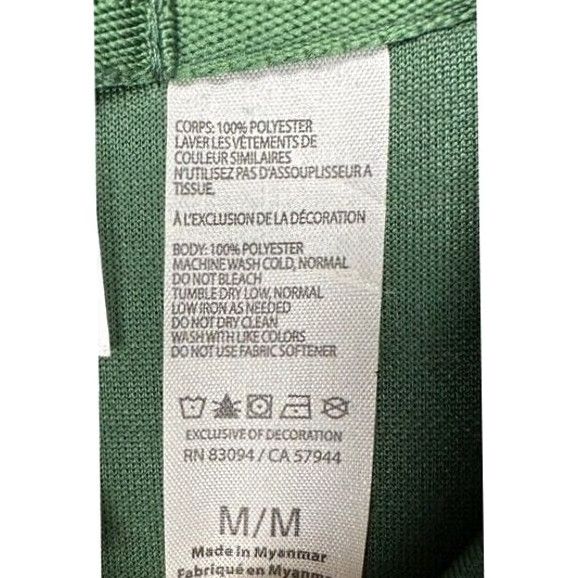 Vintage VINTAGE? No. New York Jets Clique Sweatshirt Mens Medium Green Pullover Football Zipper Knit Mock? Size US M / EU 48-50 / 2 - 5 Thumbnail
