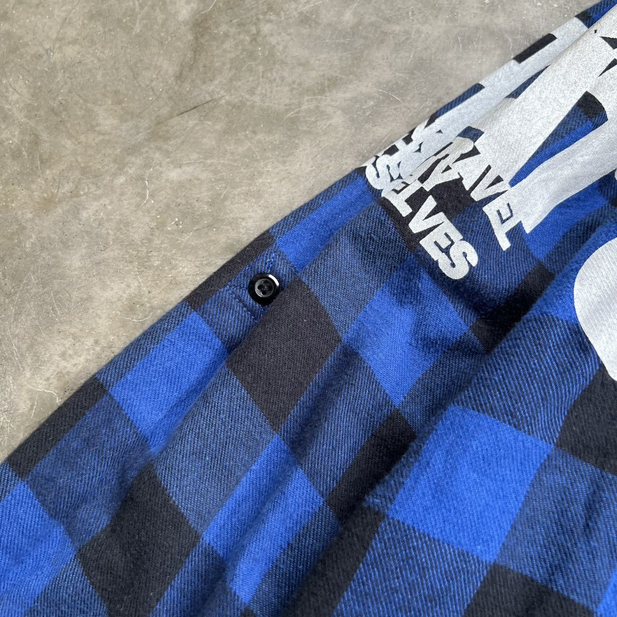 Hysteric Glamour 2000s Sorridere Vkei Style Flannel Shirt Size US M / EU 48-50 / 2 - 14 Thumbnail