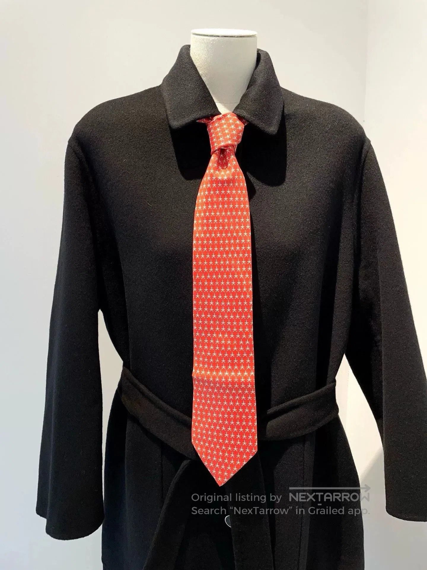 Hermes Hermes Limited Men's Silk Tie. Size ONE SIZE - 9 Thumbnail