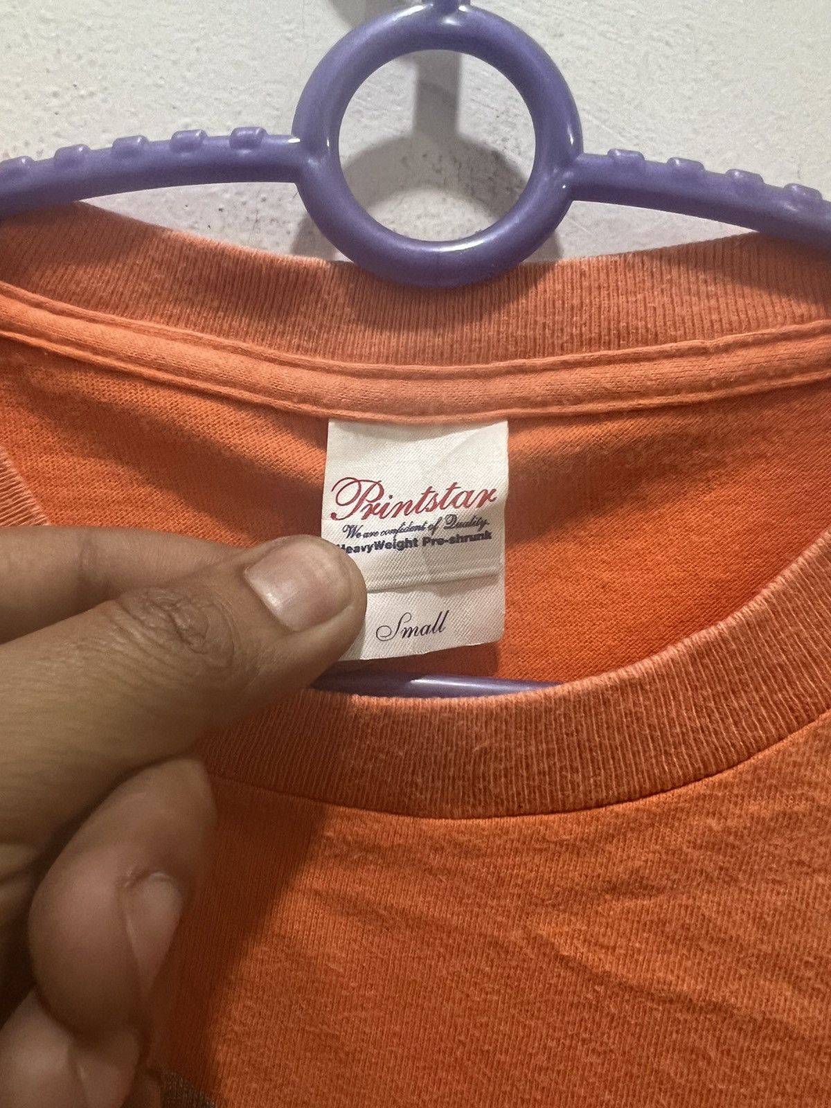 Japanese Brand PRINTSTAR Japanese Classic Script Font Big Logo Graphic Tee Size US M / EU 48-50 / 2 - 5 Thumbnail