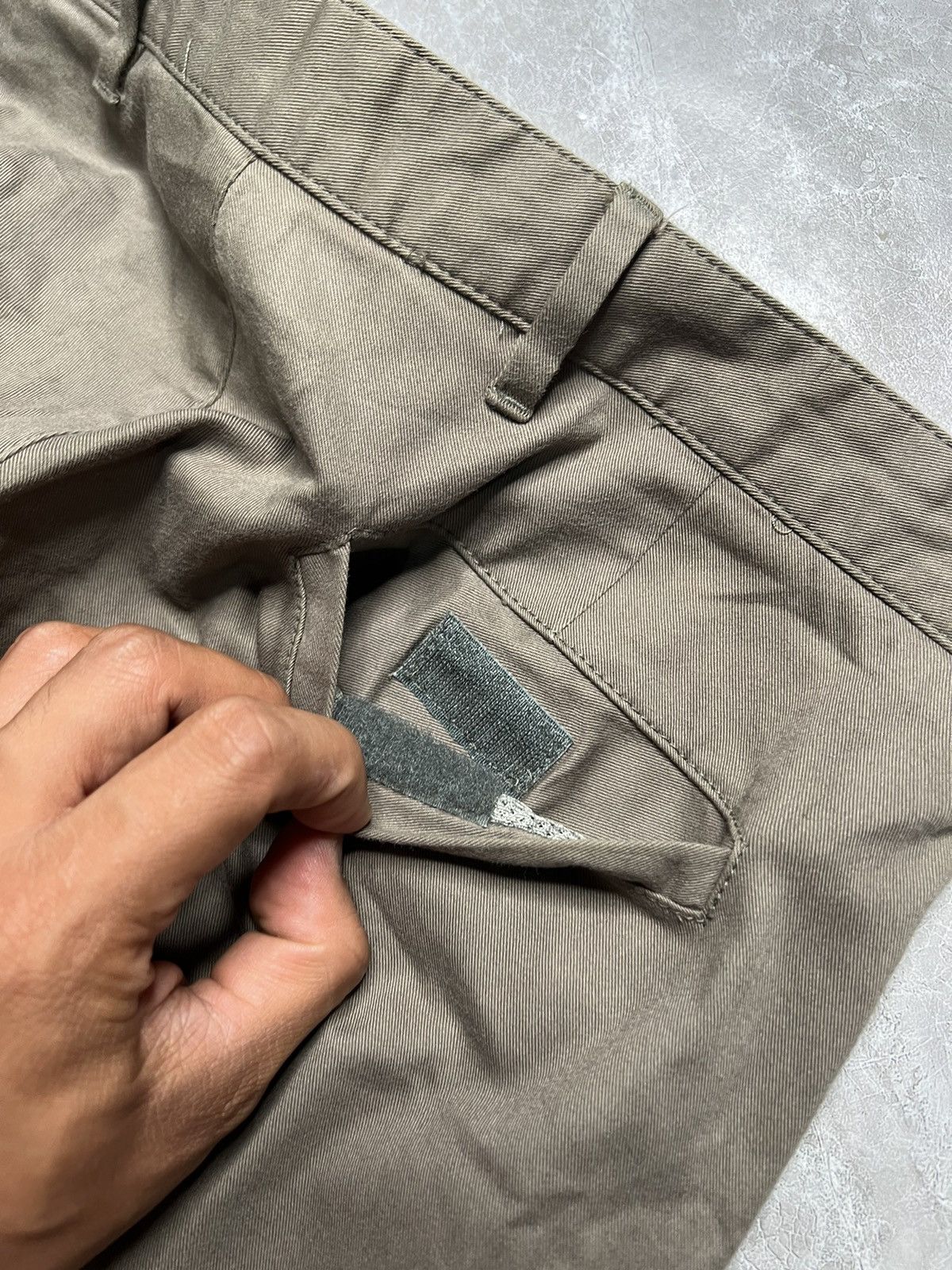 Prada Prada Stretch Cotton Zip Details Utility Pants Size US 31 - 8 Thumbnail